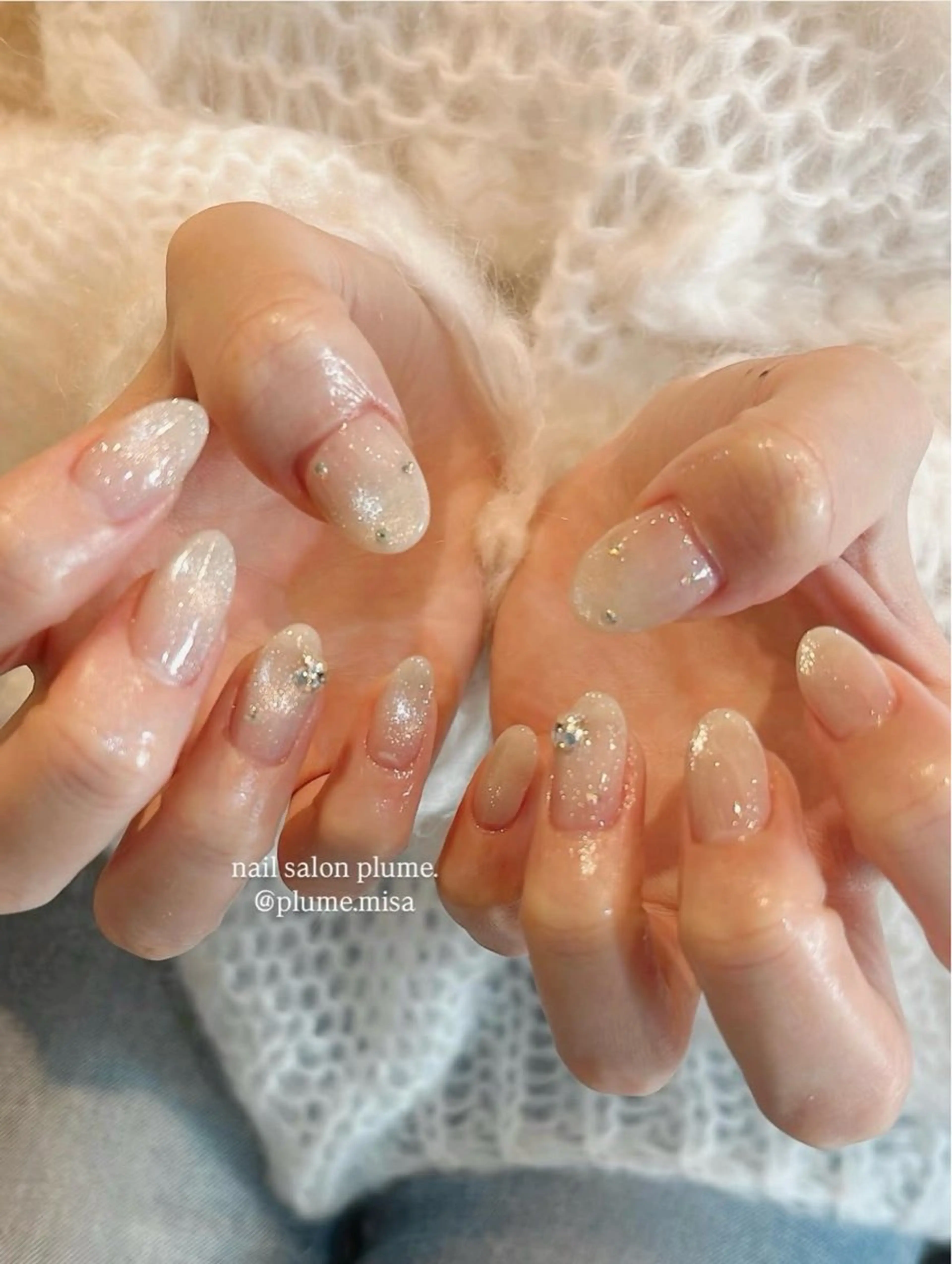 ネイル 【plume.】 misakiのネイルデザイン