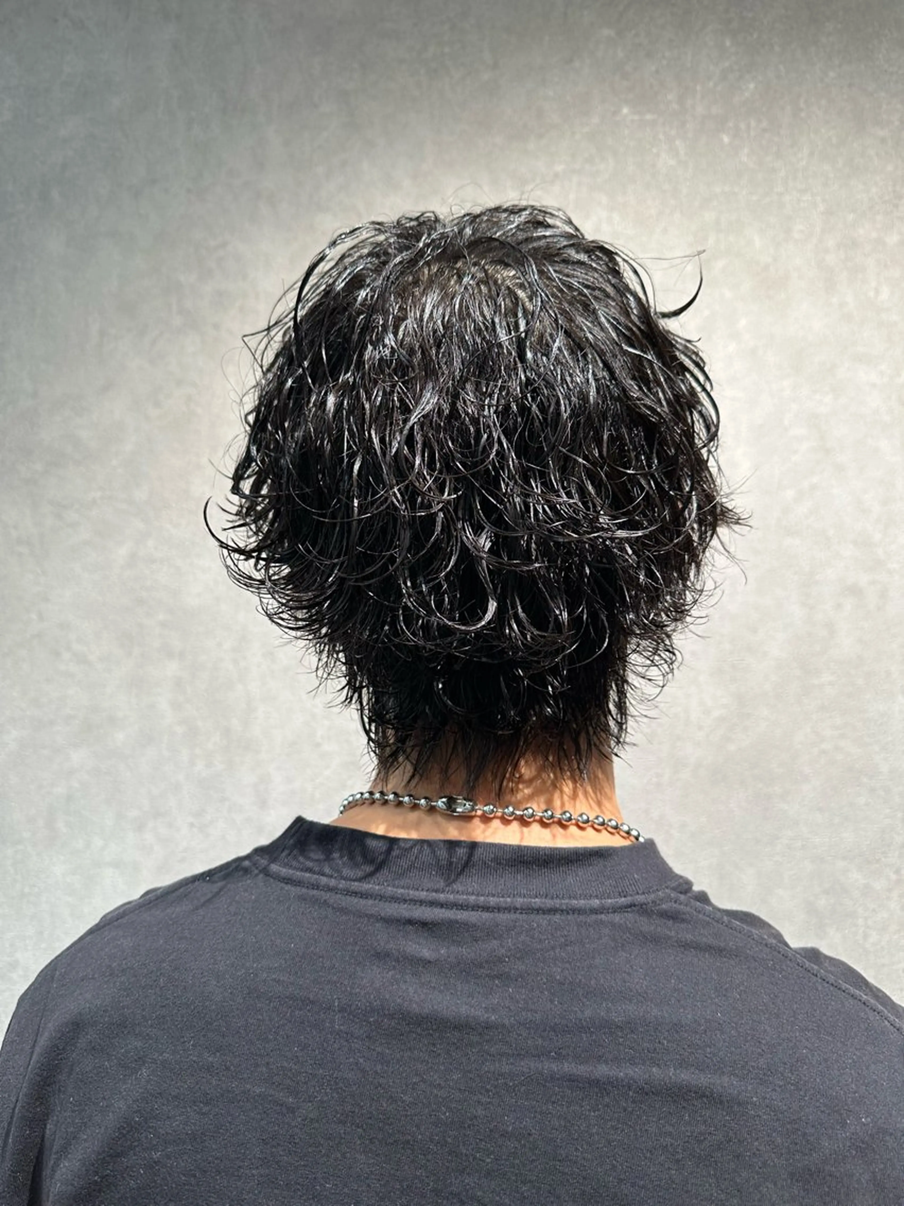 ミディアム パーマ ヘアアレンジ メンズ NEXT NEO所属・メンズヘア静岡 ✂︎Ryuheiのヘアスタイル