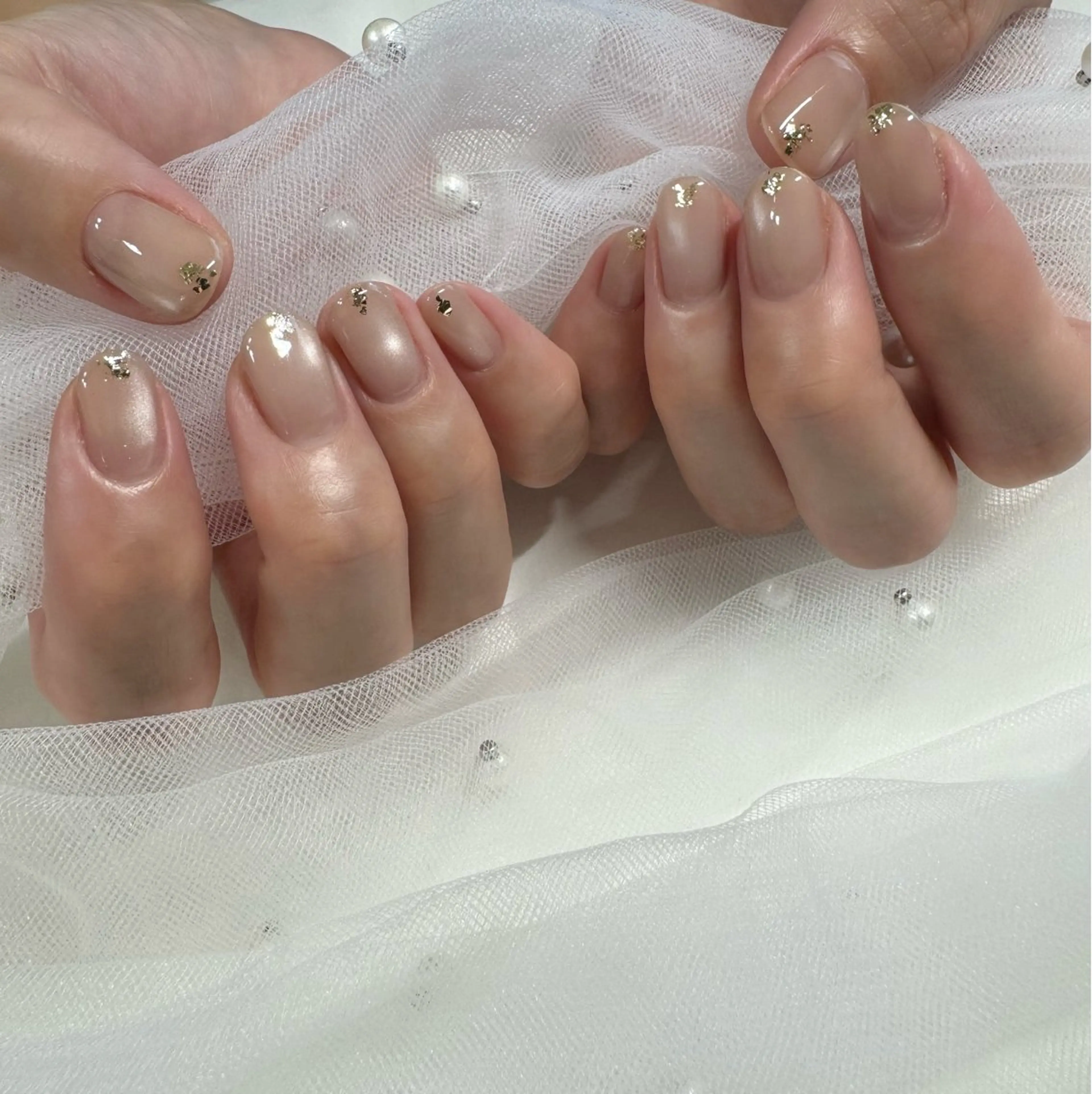 ネイル ジェルネイル シンプルネイル 東 千夏のネイルデザイン