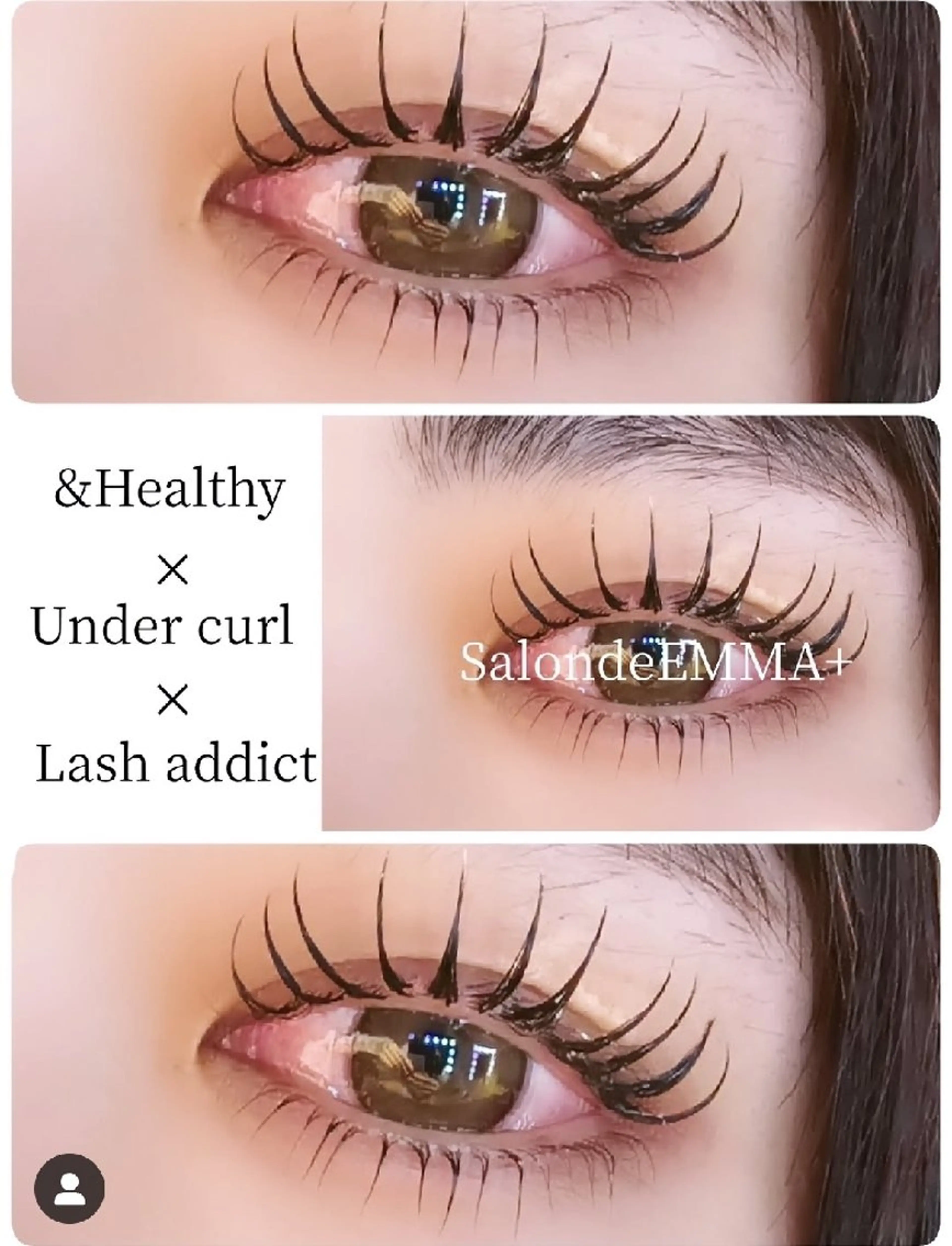 マツエク・マツパ 成人式 マツパ EMMA plus．のマツエク・マツパデザイン