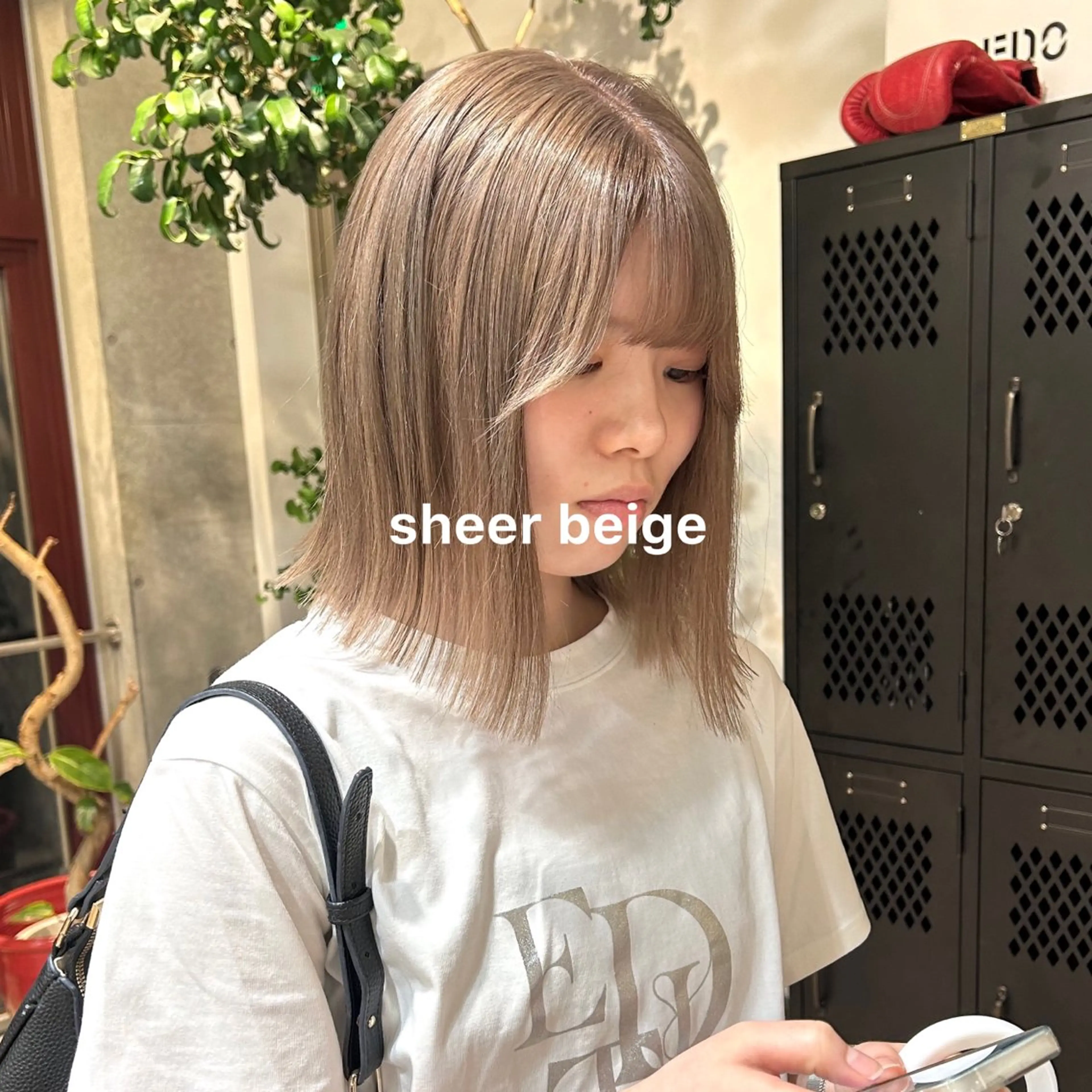 カラー 暖色カラー推し/ トヤエリコのヘアスタイル