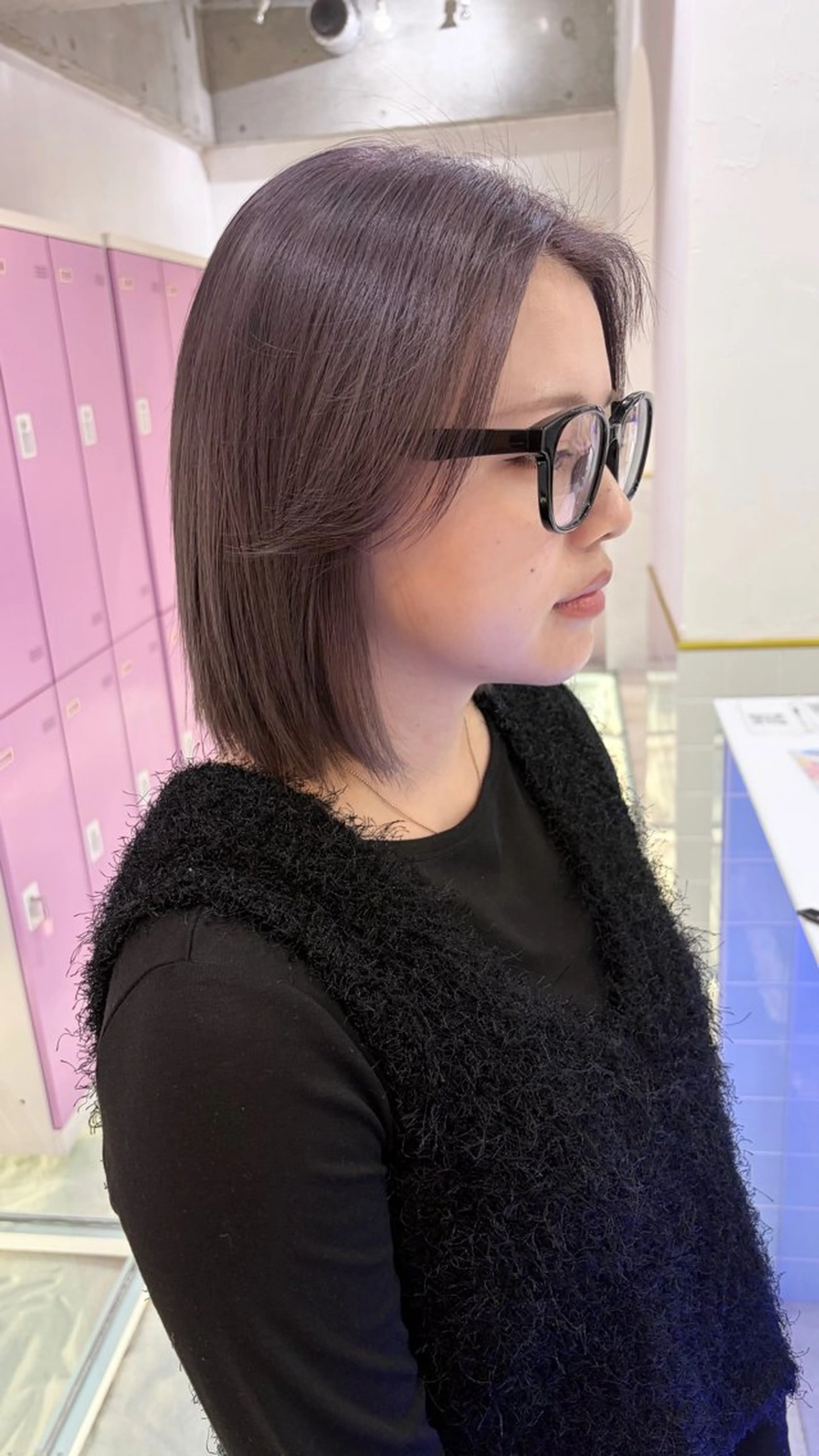 ショート カラー ブリーチ ラベンダーカラー ラベンダーグレー ヘアカラー レイン🌏🌱 似合わせ/ハイトーンのヘアスタイル