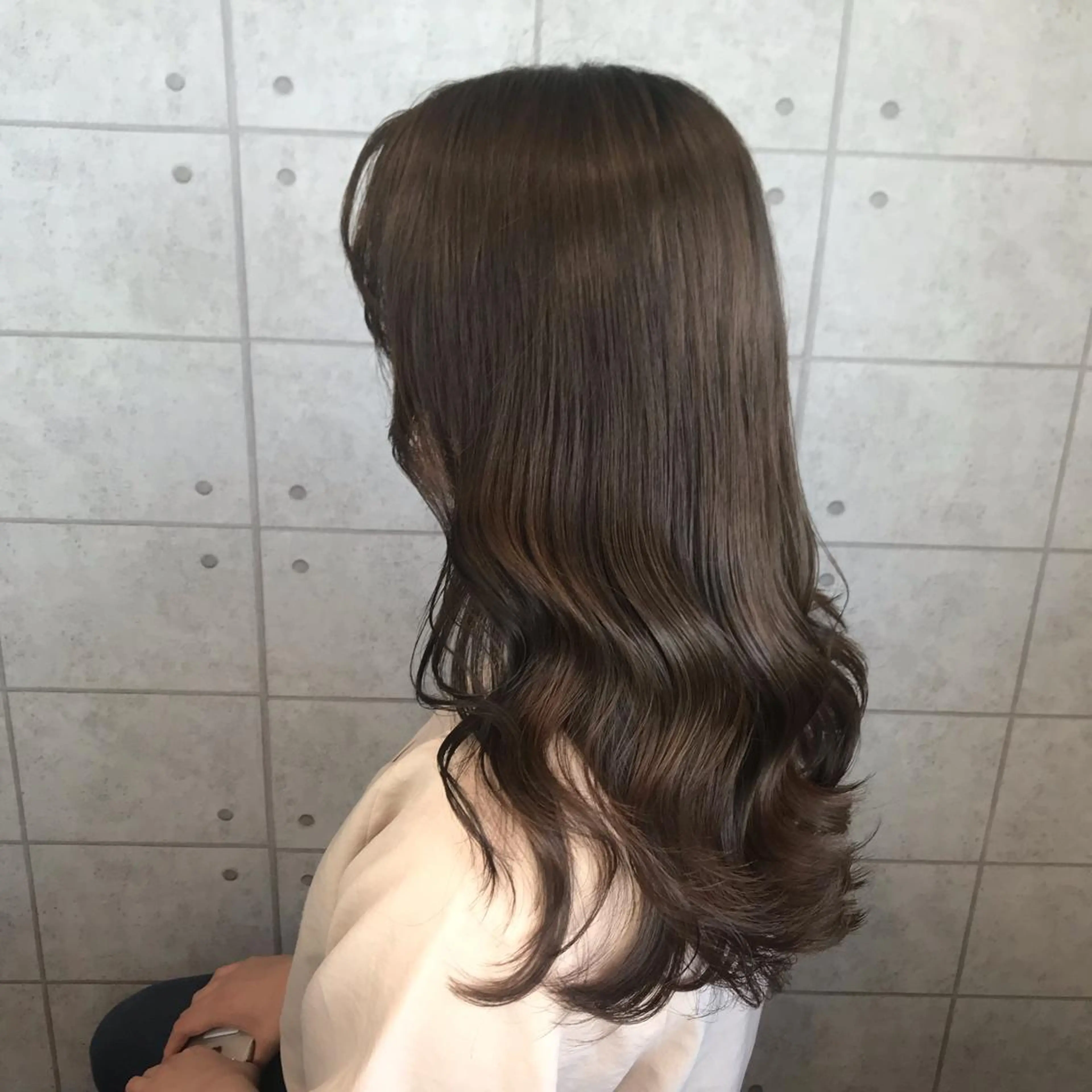 ロング カラー ヘアアレンジ knock【ノック】所属・烏丸韓国ヘア🇰🇷 ayaka🎀のヘアスタイル