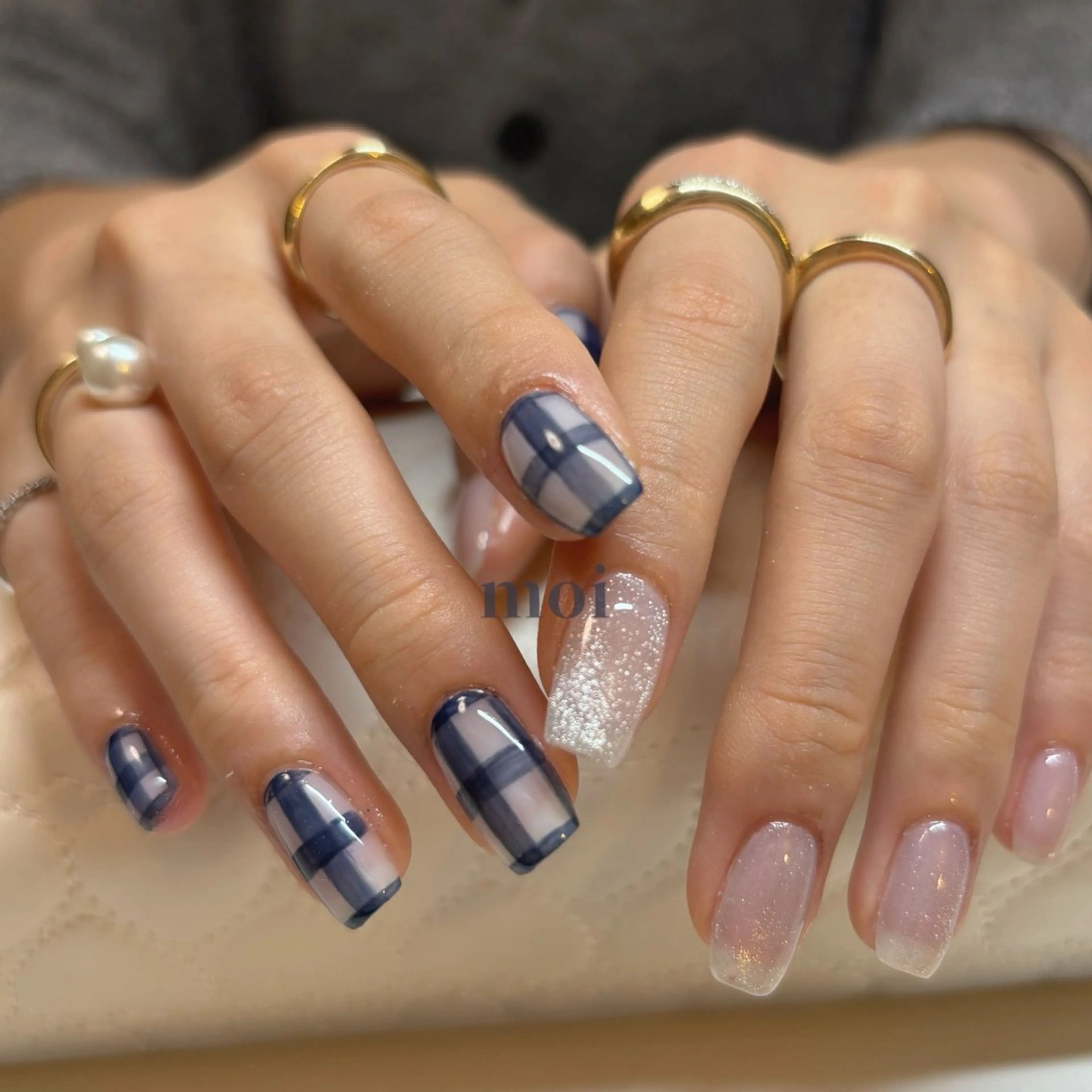 ネイル ハンドネイル moi nail ˙⋆.˚のネイルデザイン