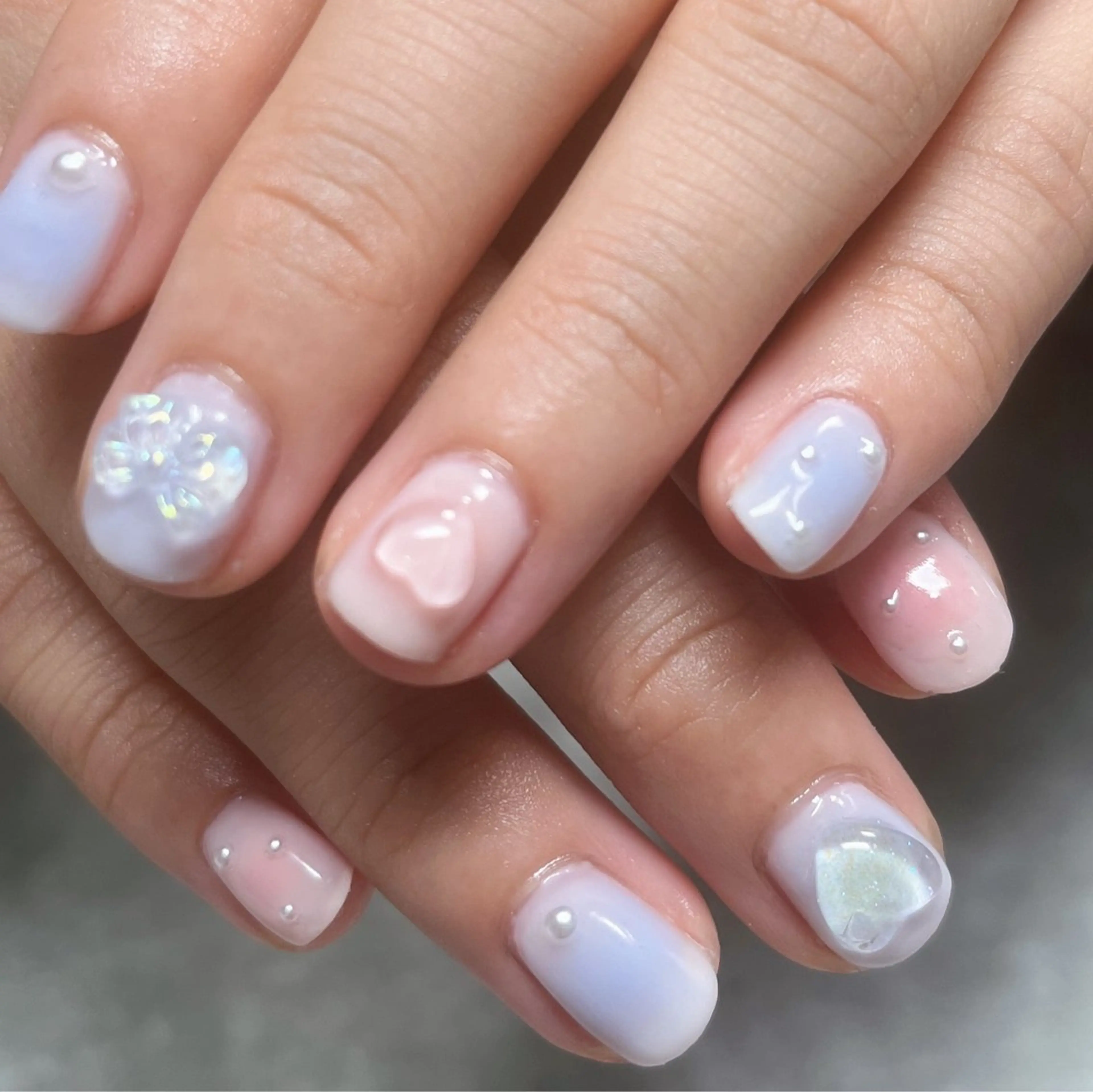 ネイル Protea きぬがわ らむのネイルデザイン