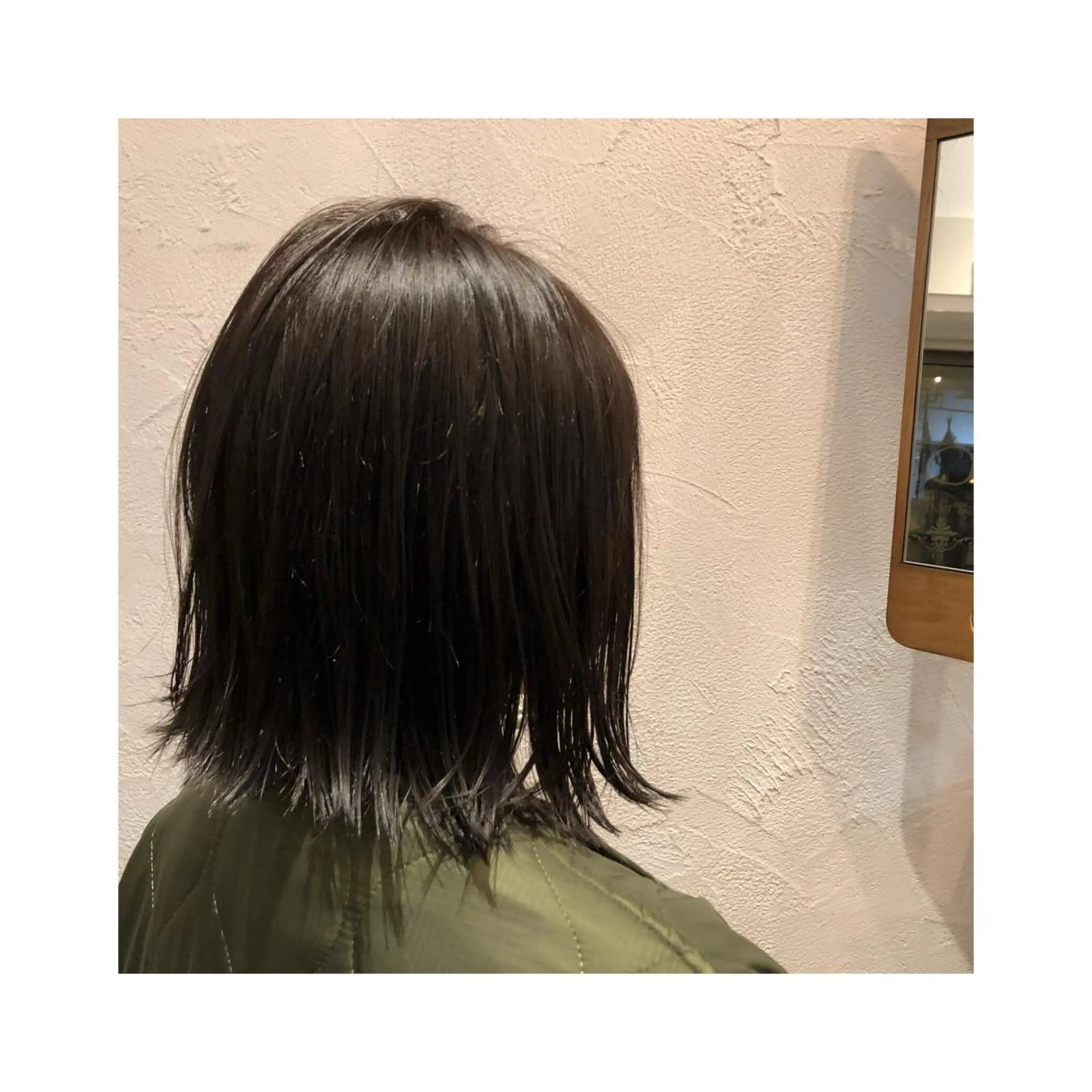 ミディアム カラー ボブ CUORE所属・mayu ○のヘアスタイル