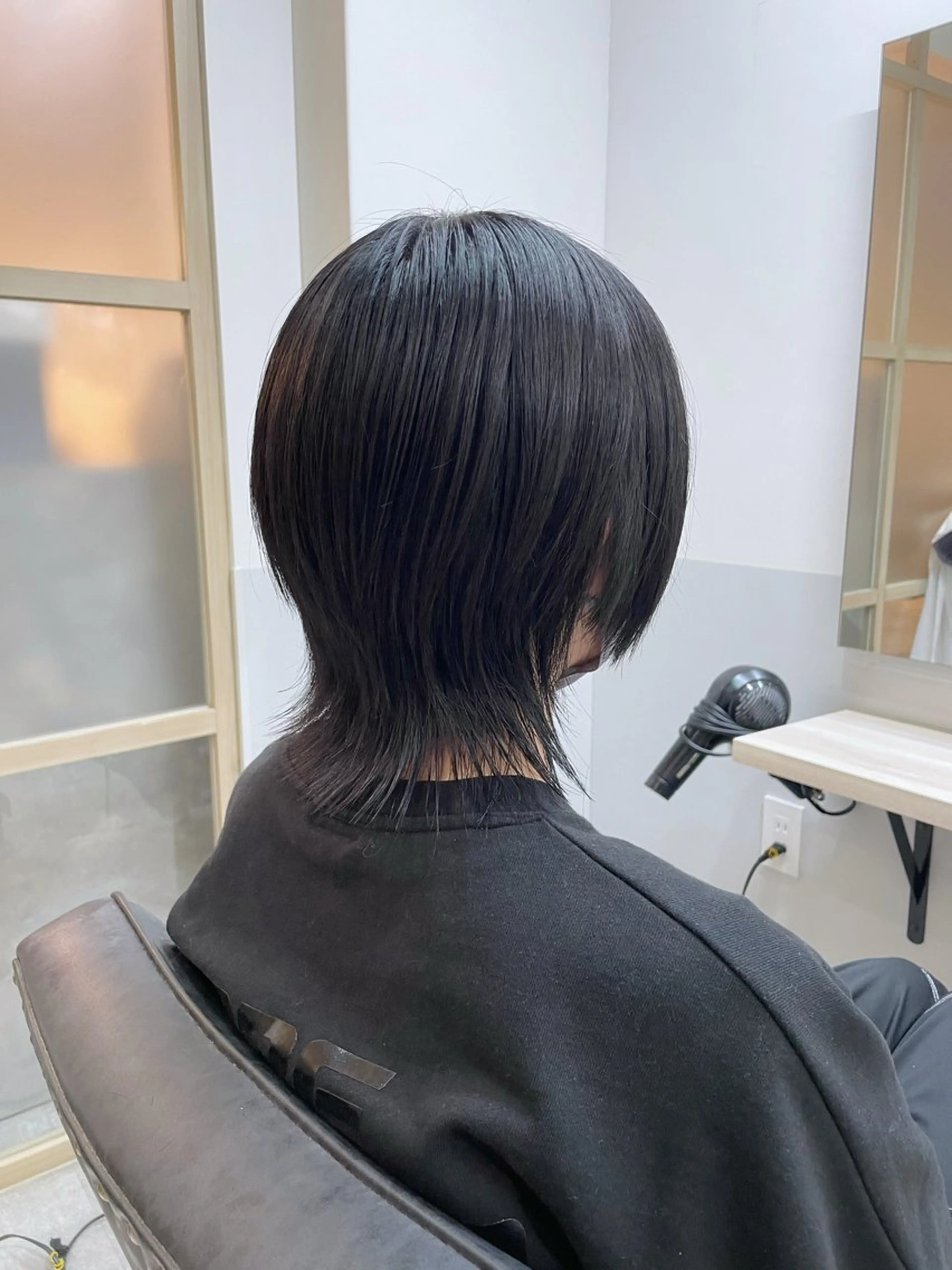 【カット】 🫧再来の方🫧ウルフカット/中性/中性ウルフ/メンズカットの写真