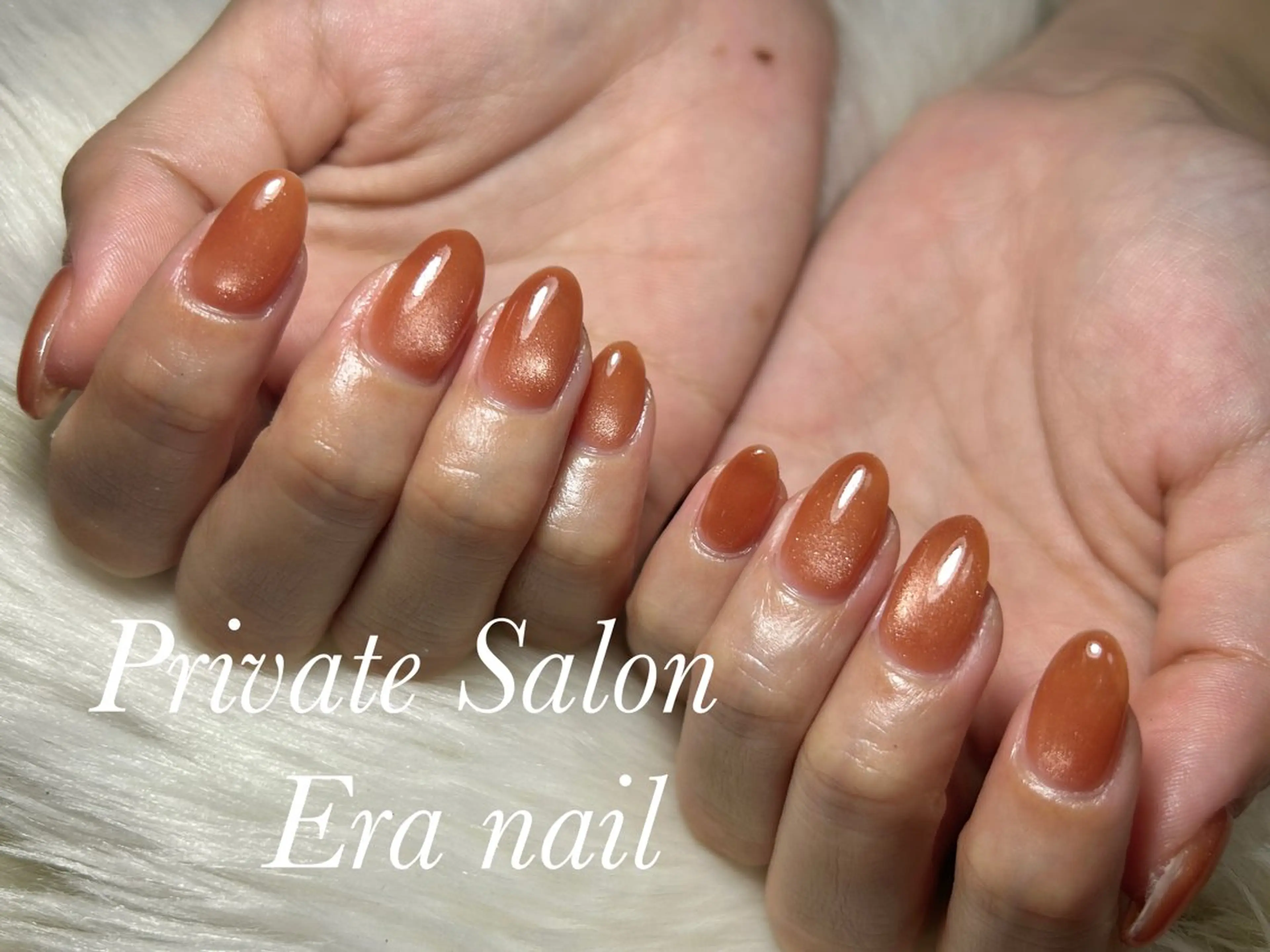 ネイル マグネットネイル マグネットワンカラー ワンカラーネイル ハンドネイル Era nailのネイルデザイン