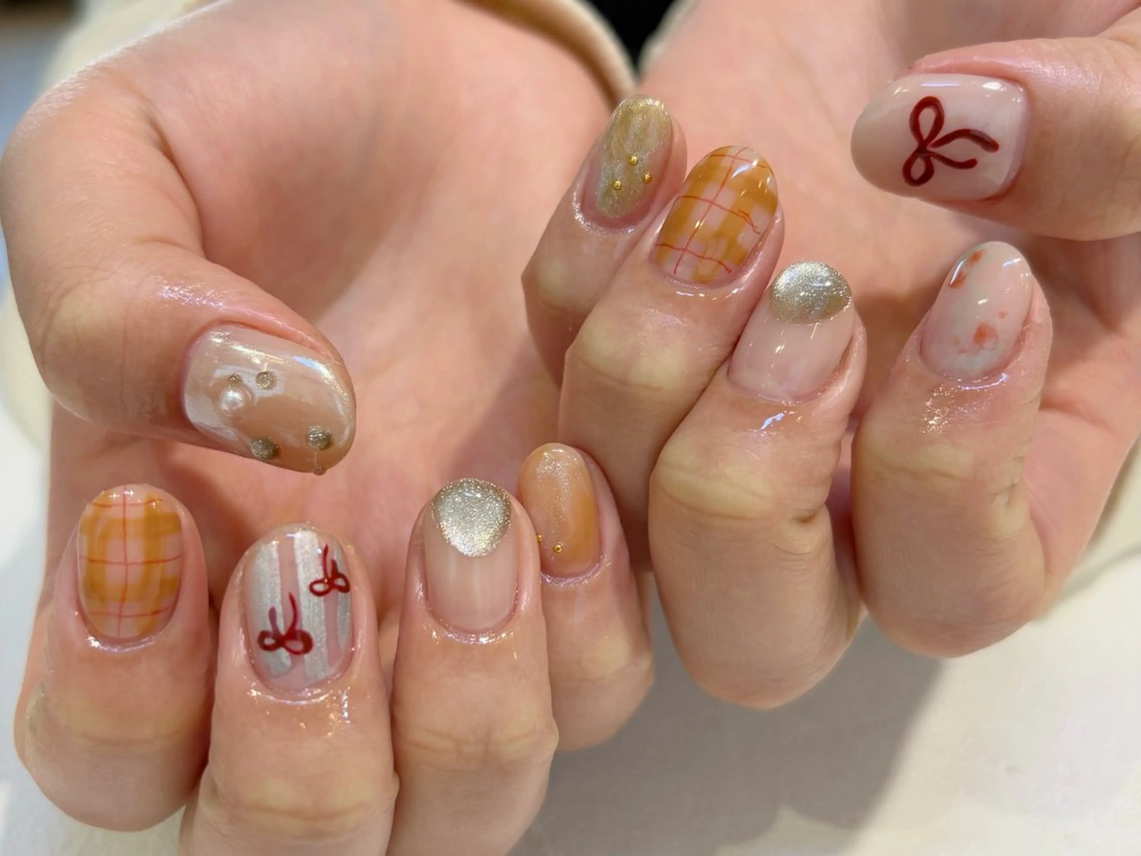 ネイル ハンドネイル 鈴木 里奈のネイルデザイン