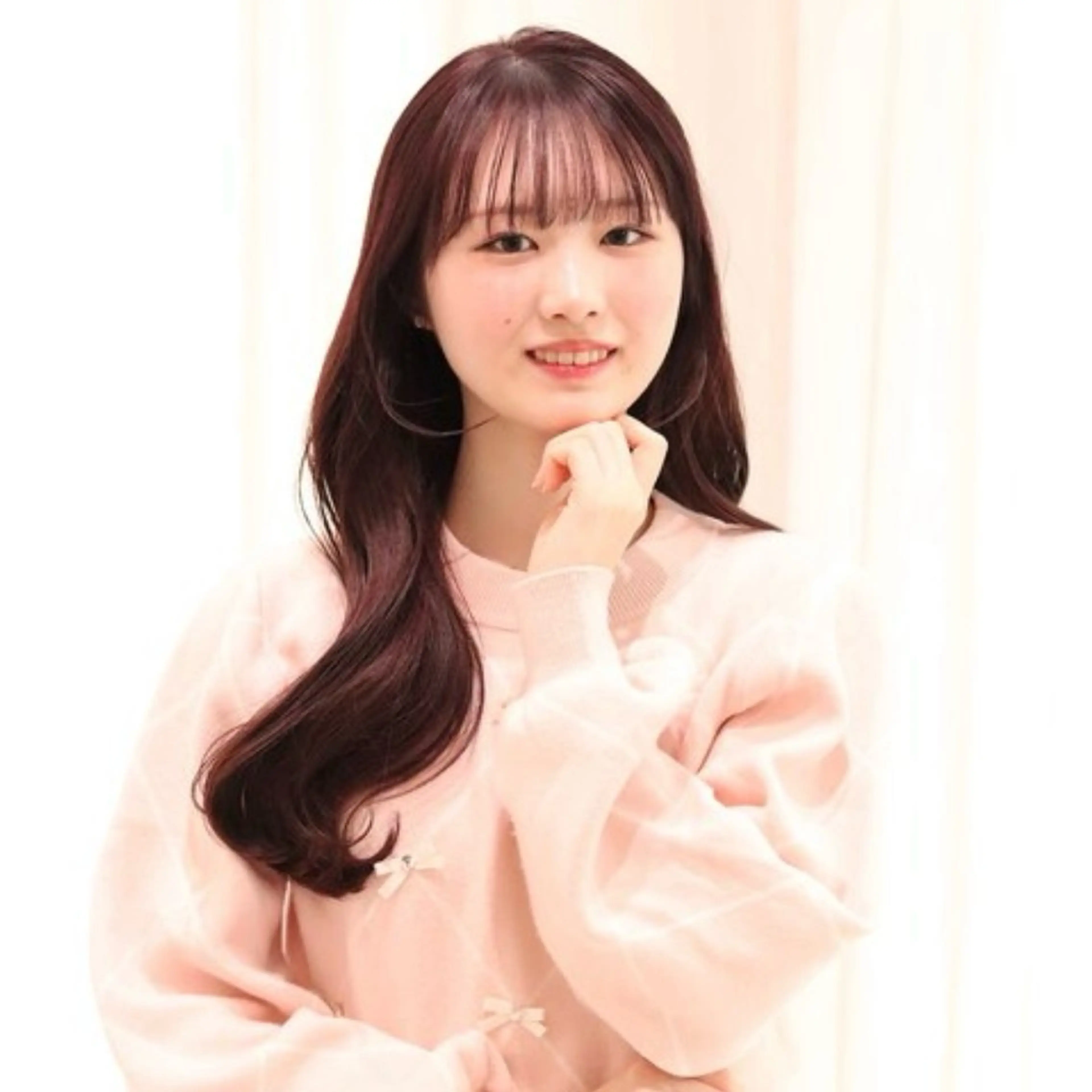 ロング shirof shinjuku所属・福地海和 ／カラーモデル募集中のヘアスタイル