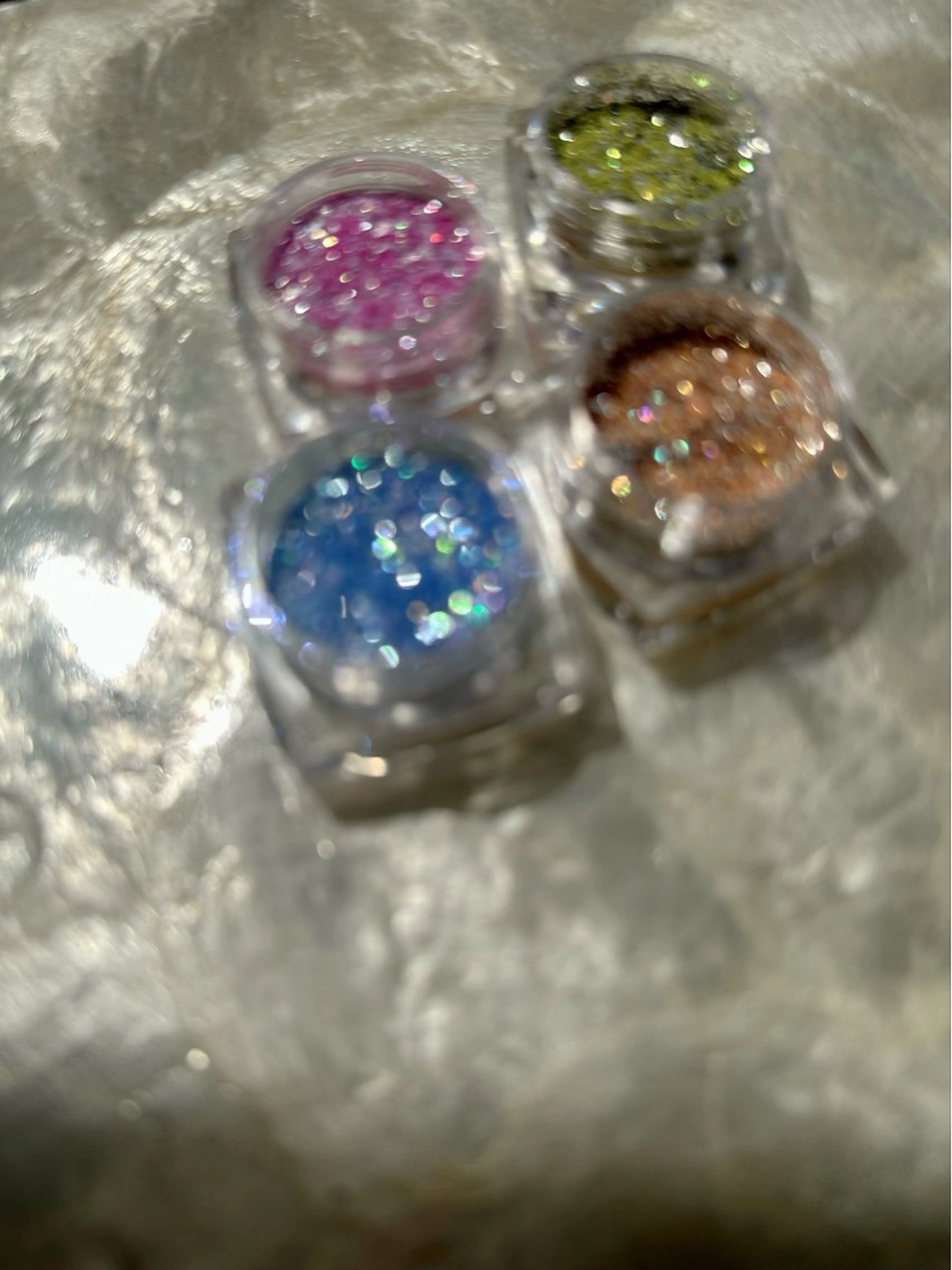 ネイル クリアネイル 氷ネイル・うるうるネイル 韓国ネイル ラメ(グリッター) ニュアンスネイル 🪞KAPE NAIL 🪞のネイルデザイン