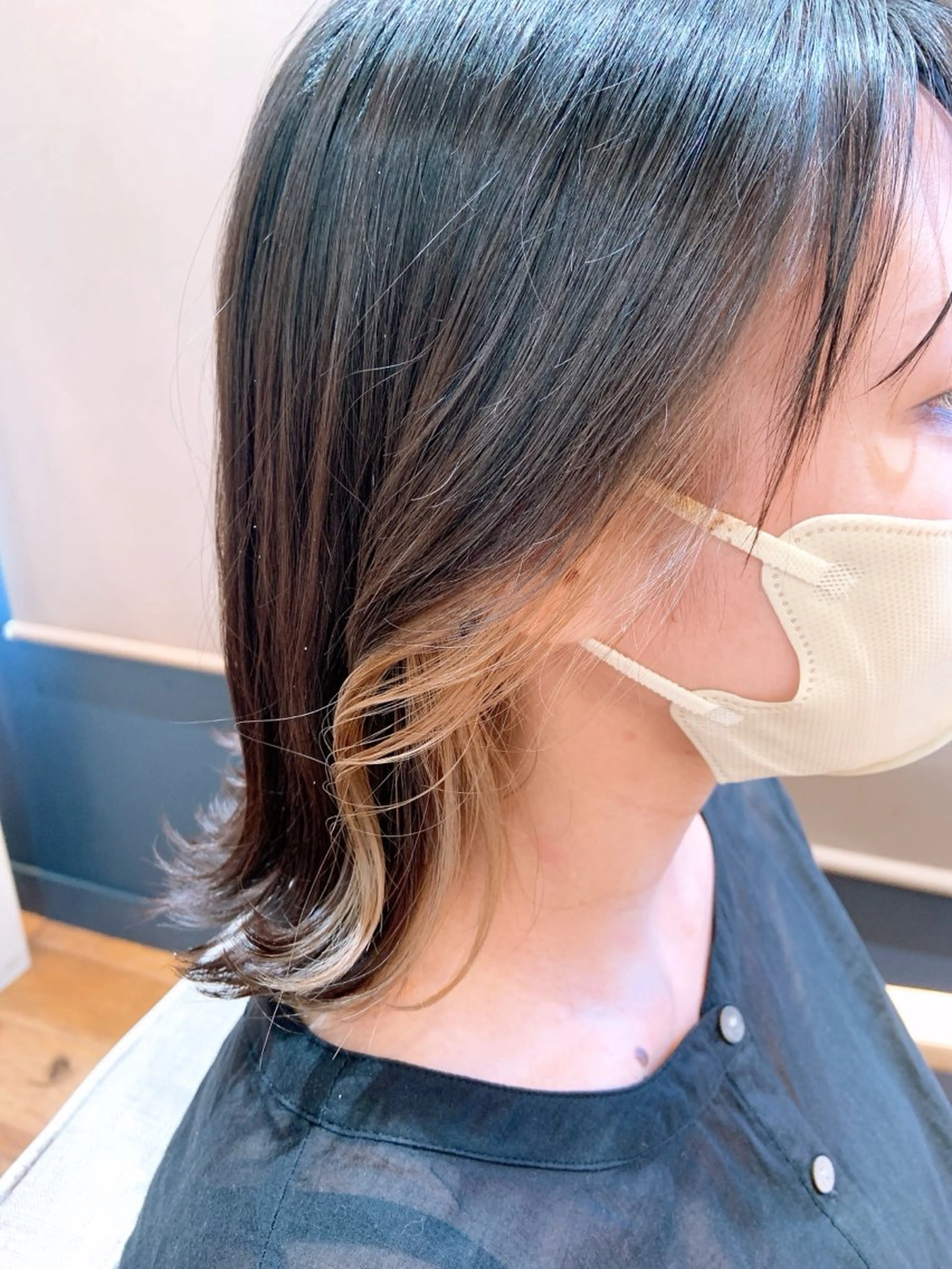 カラー イヤリングカラー ヘアカラー トリートメント rawr hair rim所属・年末クーポン/ Rim店長 栗原柊のヘアスタイル