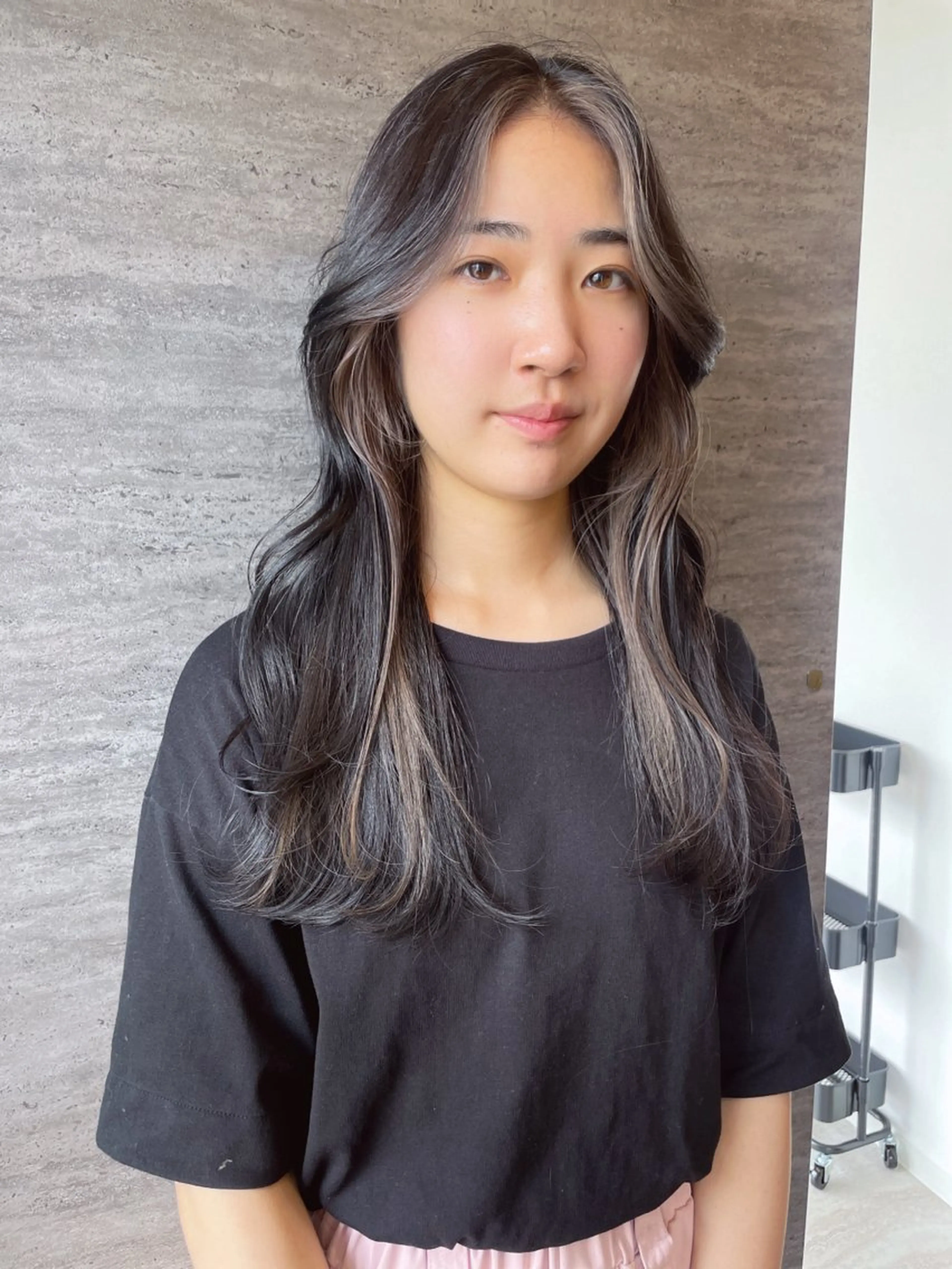 ロング JIEN MIUのヘアスタイル