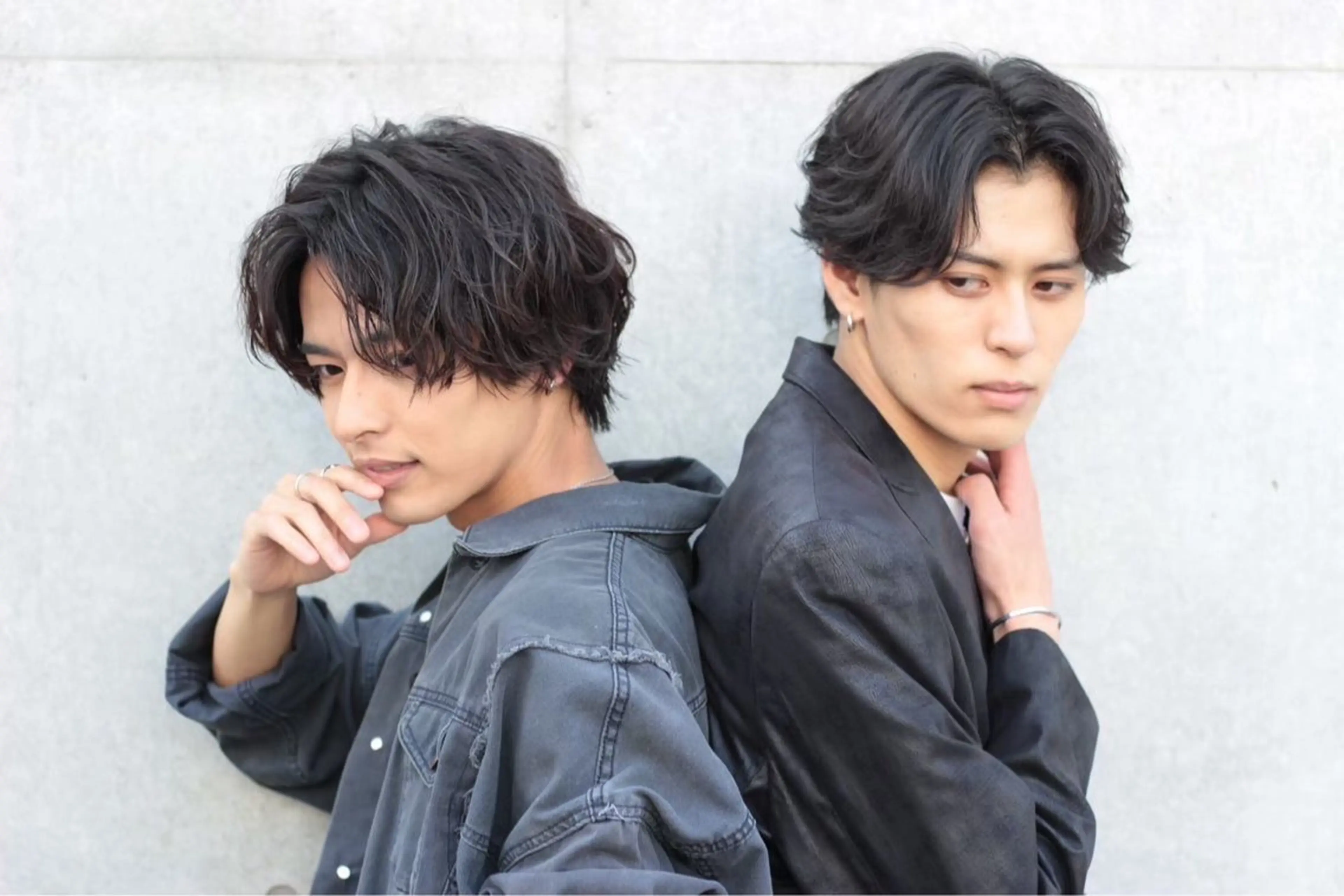 ミディアム カラー パーマ メンズ 🔥メンズ特化🔥 藍斗のヘアスタイル