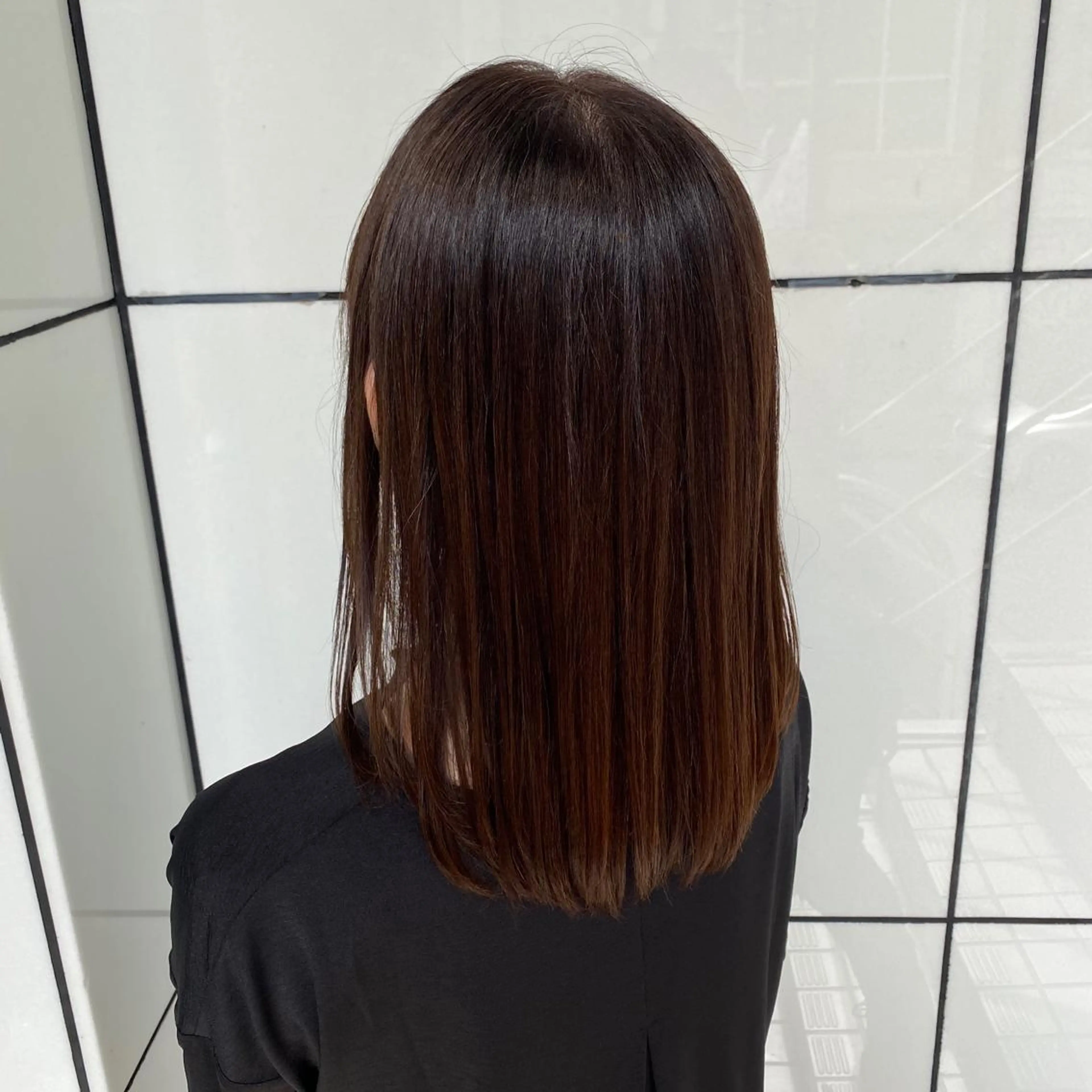 セミロング カラー カット ヘアカラー トリートメント 髪質改善/縮毛矯正 今井海斗のヘアスタイル