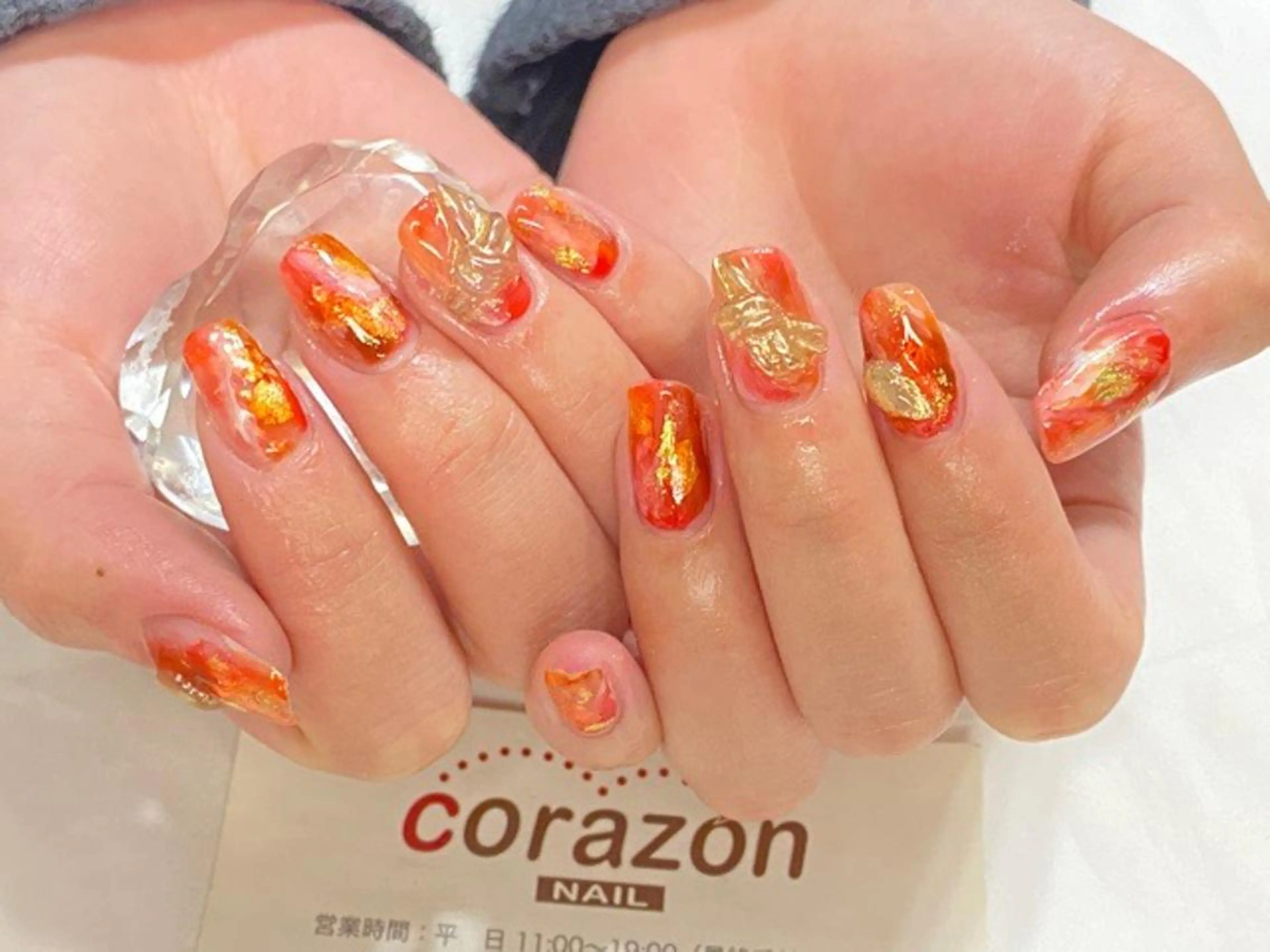 ネイル アートネイル ジェルネイル ニュアンスネイル corazon所属・ネイリスト aicoのネイルデザイン