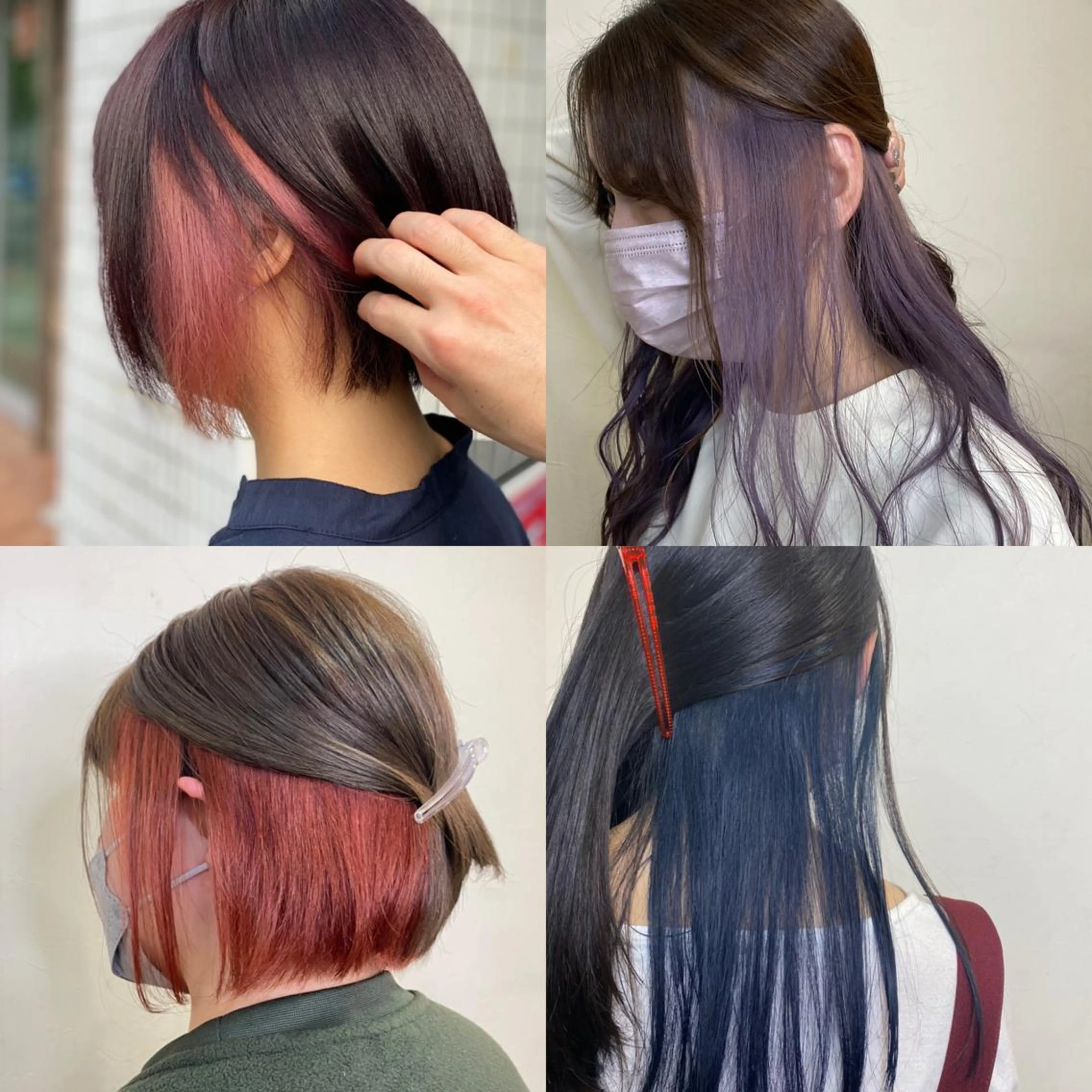 セミロング カラー インナーカラー ekolu北梅田店所属・梅田中崎町髪質改善 /オキヒロト/エコルのヘアスタイル