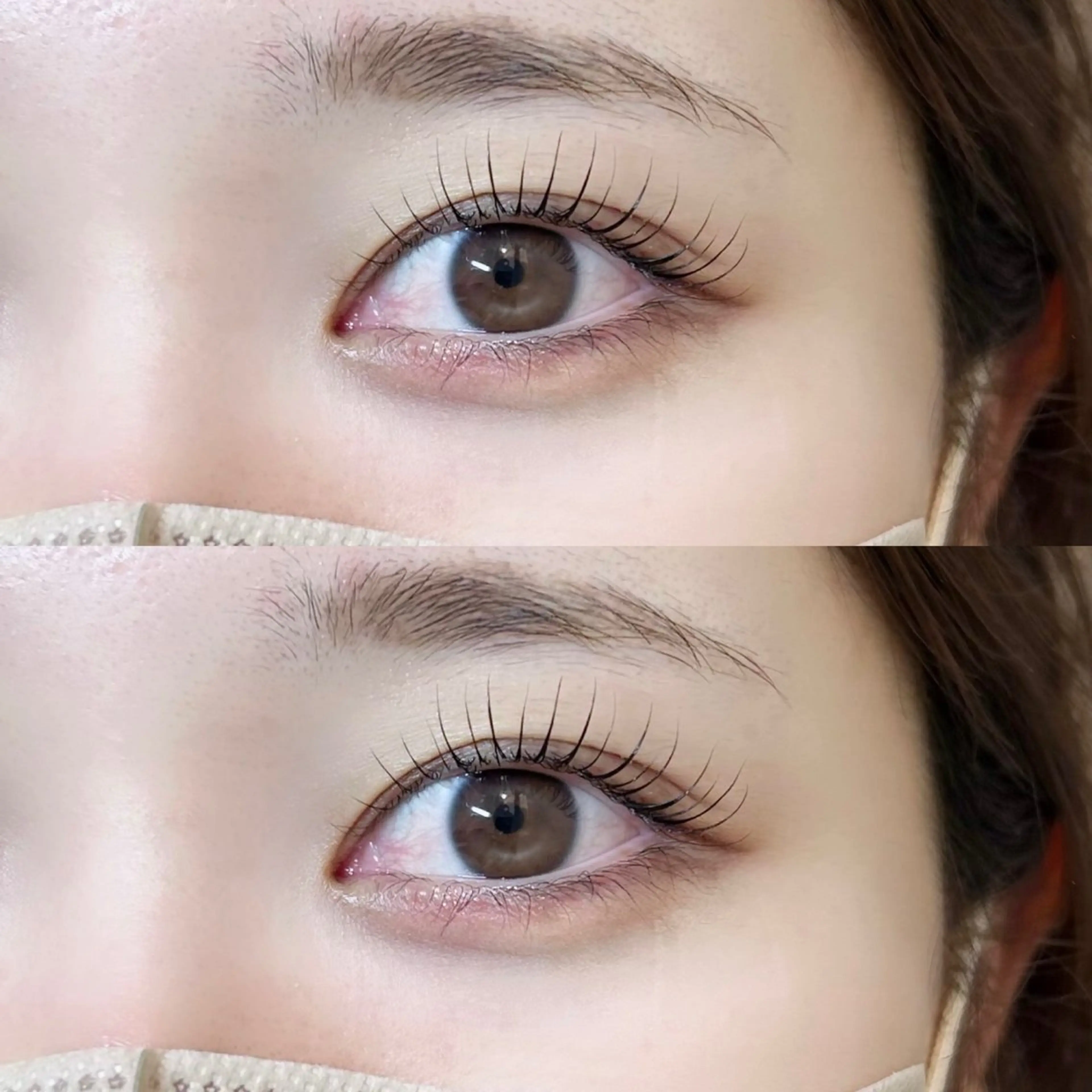 マツエク・マツパ 一重×まつ毛パーマ マツパ SUGAR 綱崎愛音のマツエク・マツパデザイン