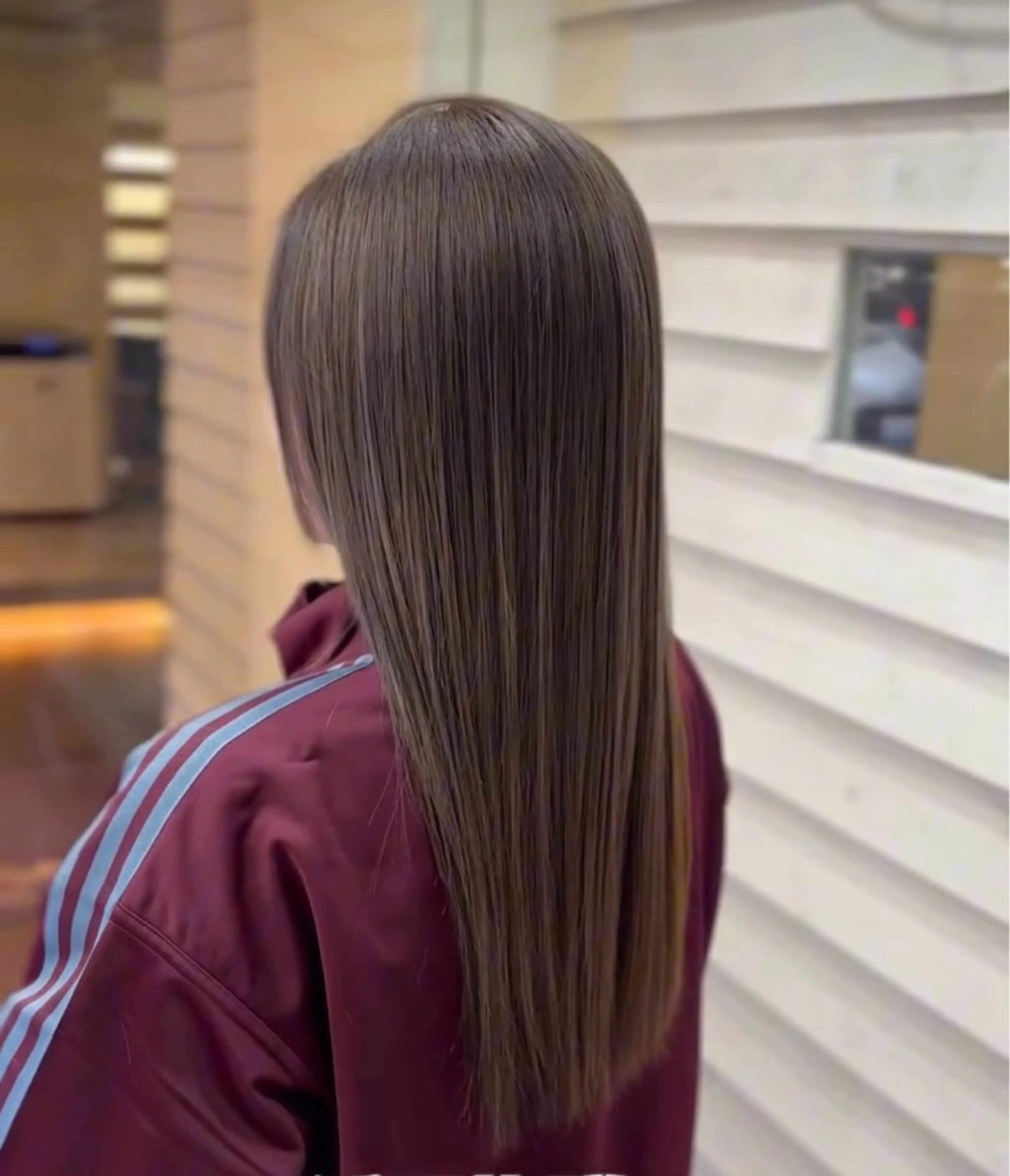 ロング カラー 大西 美羽のヘアスタイル