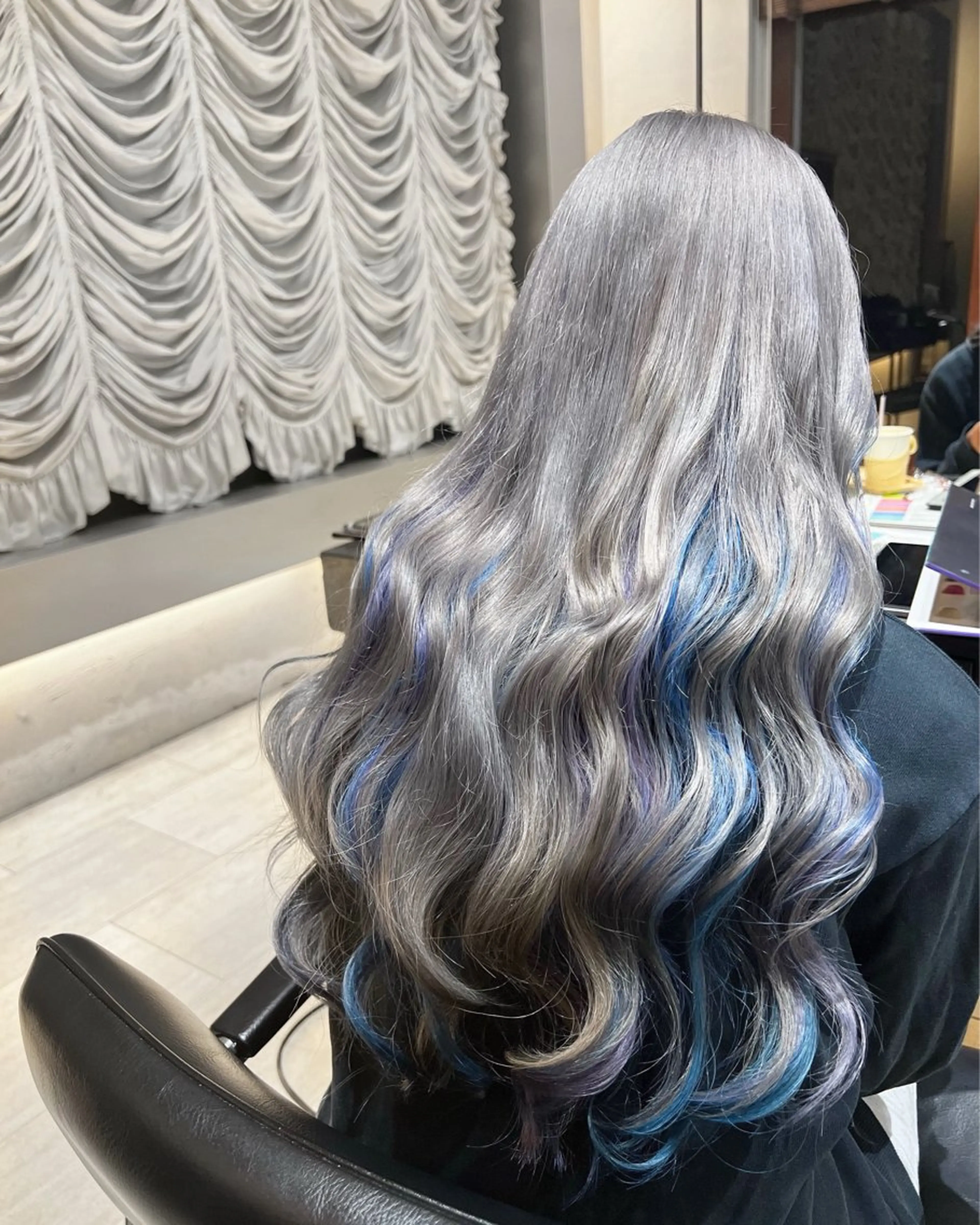 🪐ケアブリーチダブルカラー✨＋5stepトリートメント(超音波アイロン)の写真