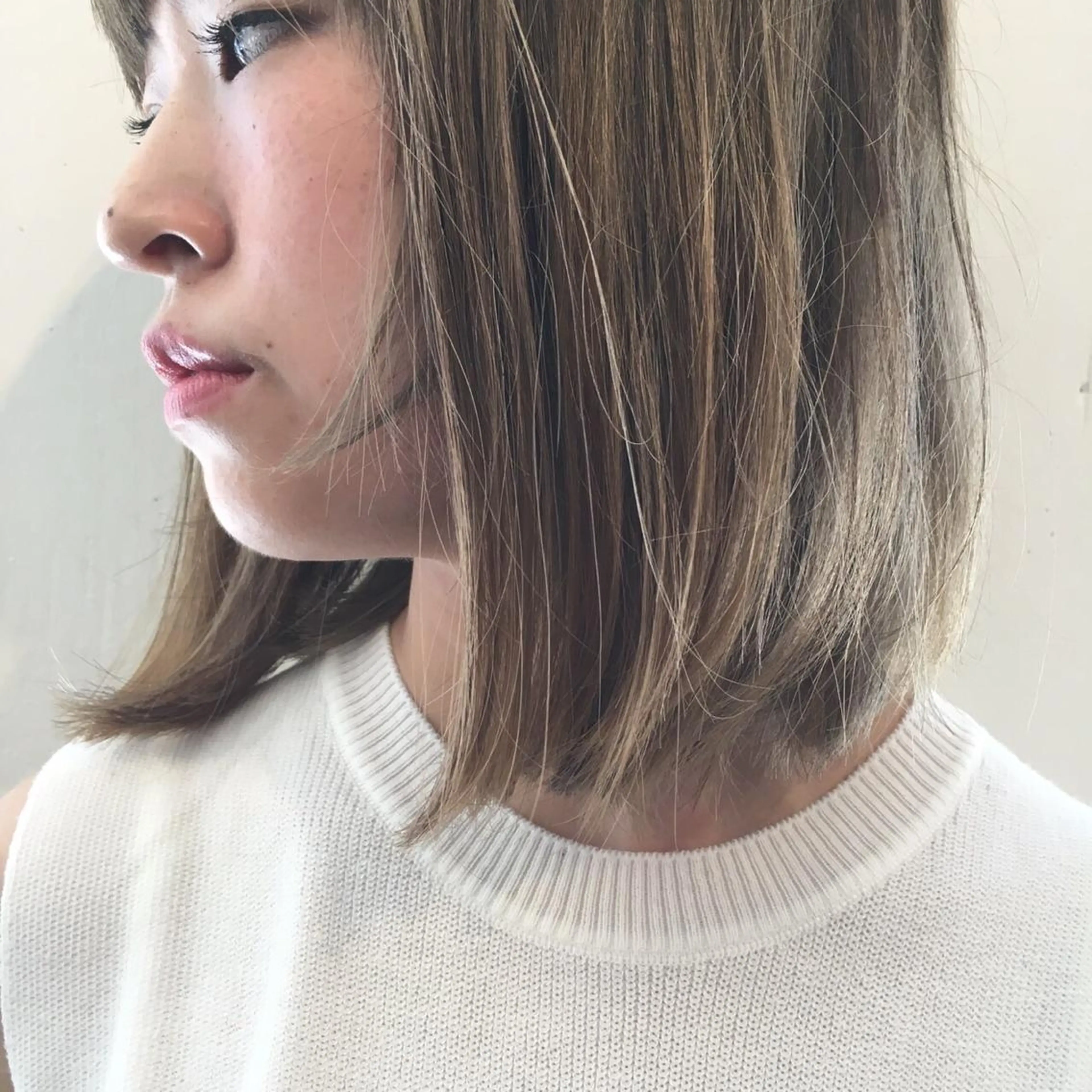 ミディアム カラー 💘透明感カラー💘 沖本 将宏のヘアスタイル