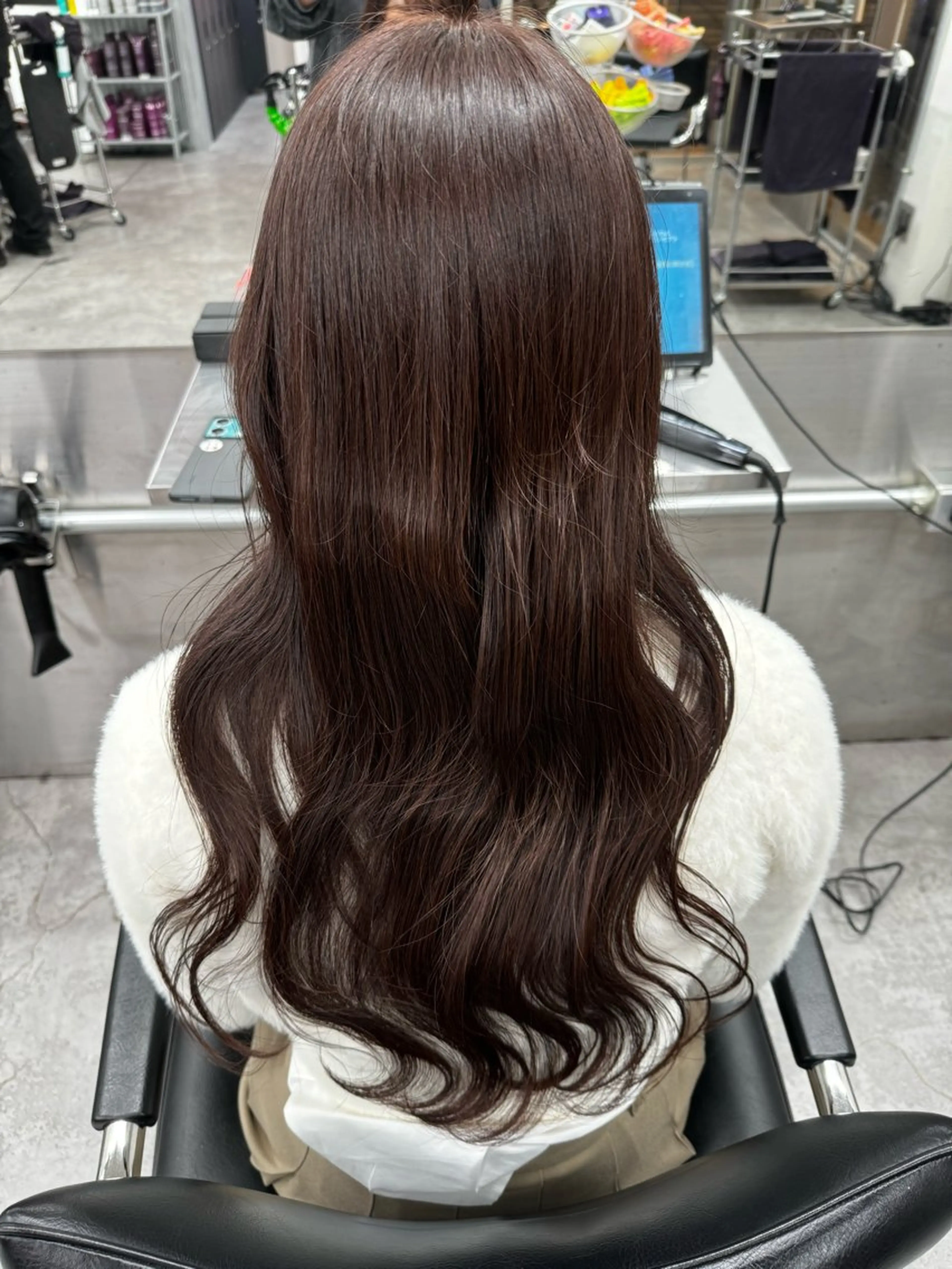 ロング カラー パーマ/カラー/ 特化🍇こ〜へい🍇のヘアスタイル