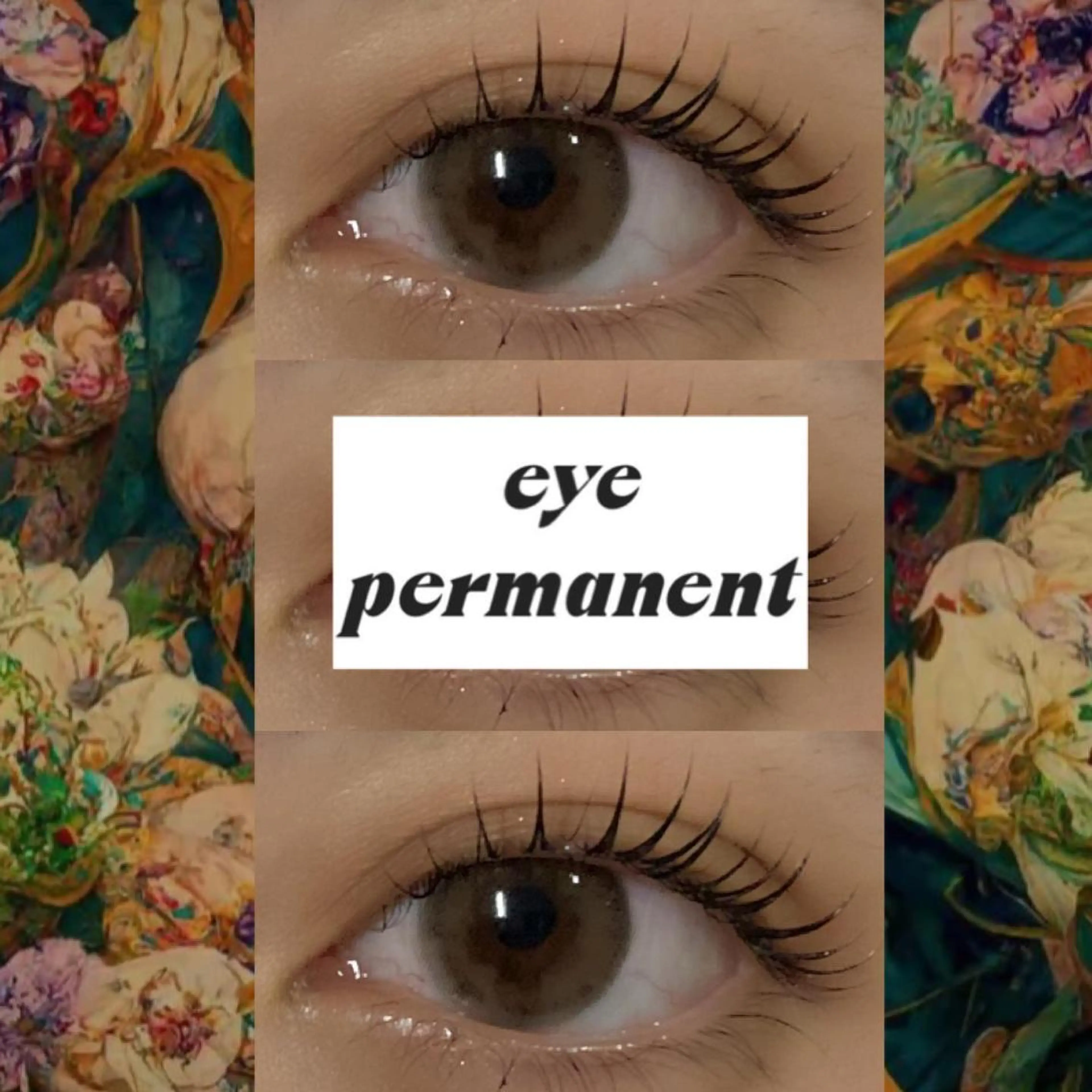 マツエク・マツパ ブラウンラッシュ 束感まつ毛 カラーマツエク フラットラッシュ 韓国風マツエク orihara𐙚 まつげパーマ/眉毛のマツエク・マツパデザイン