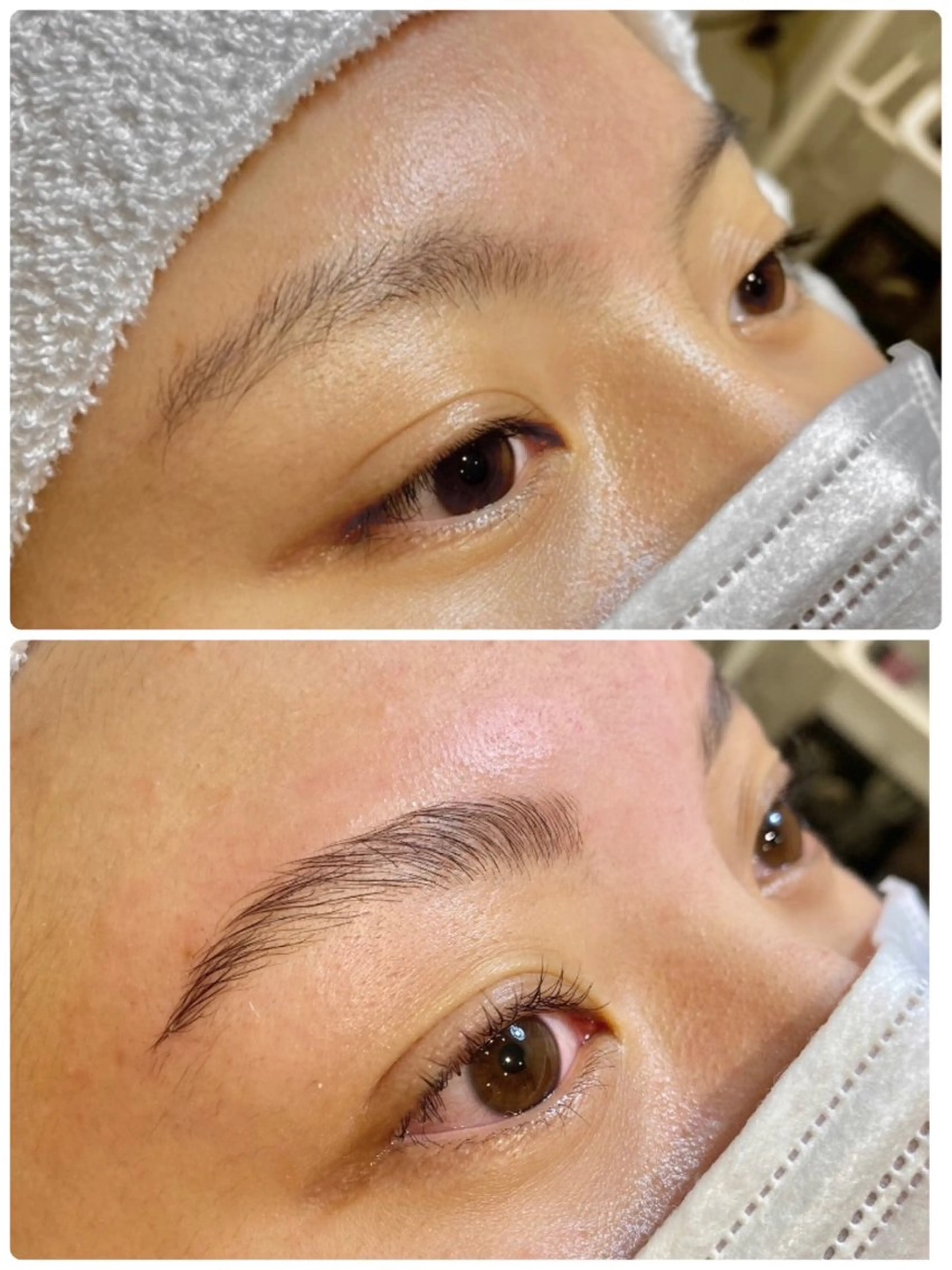 アイブロウ ワックス脱毛 PROGRESS 🤍白井🤍のマツエク・マツパデザイン