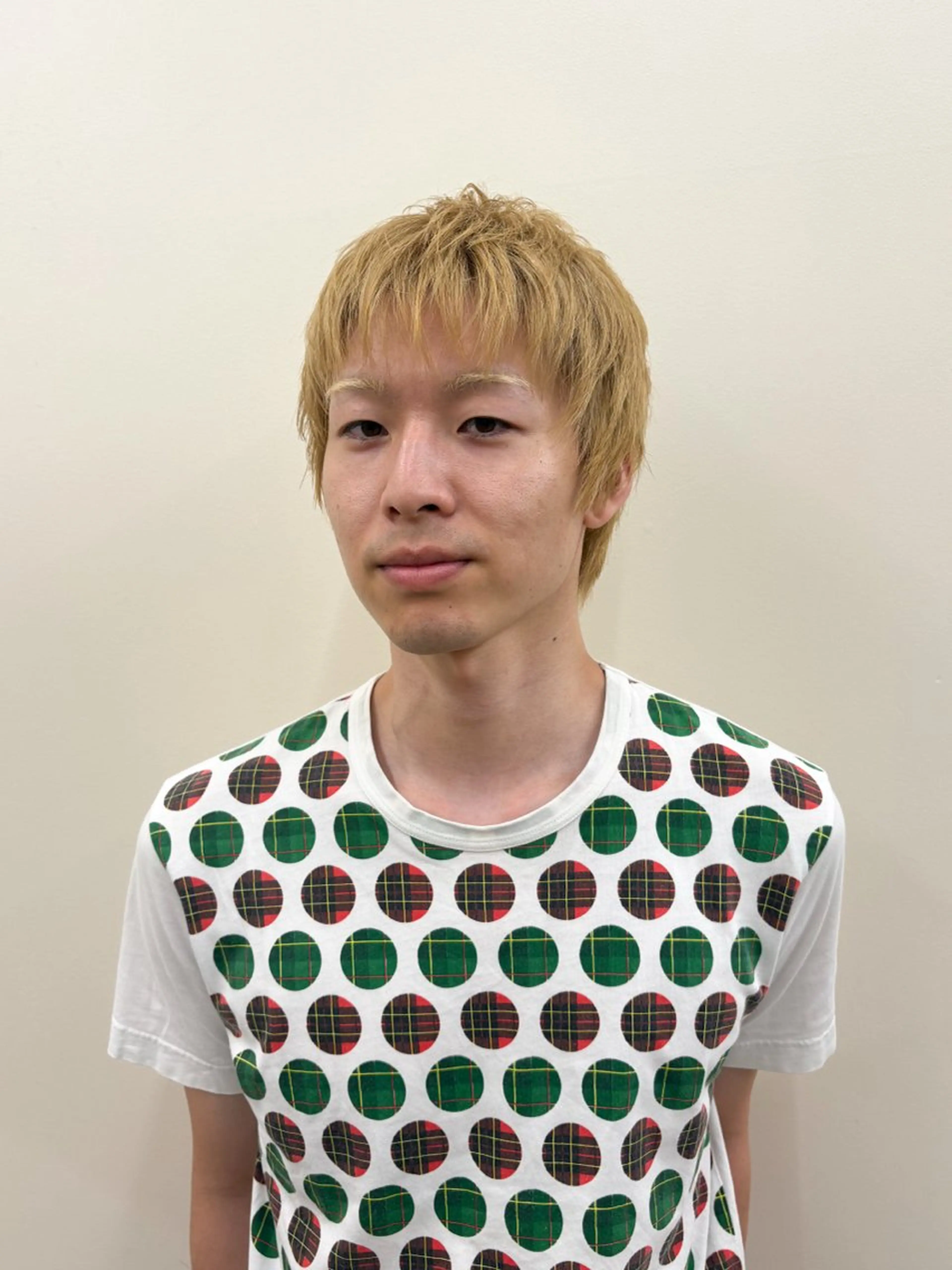 メンズカット、Wカラーの写真