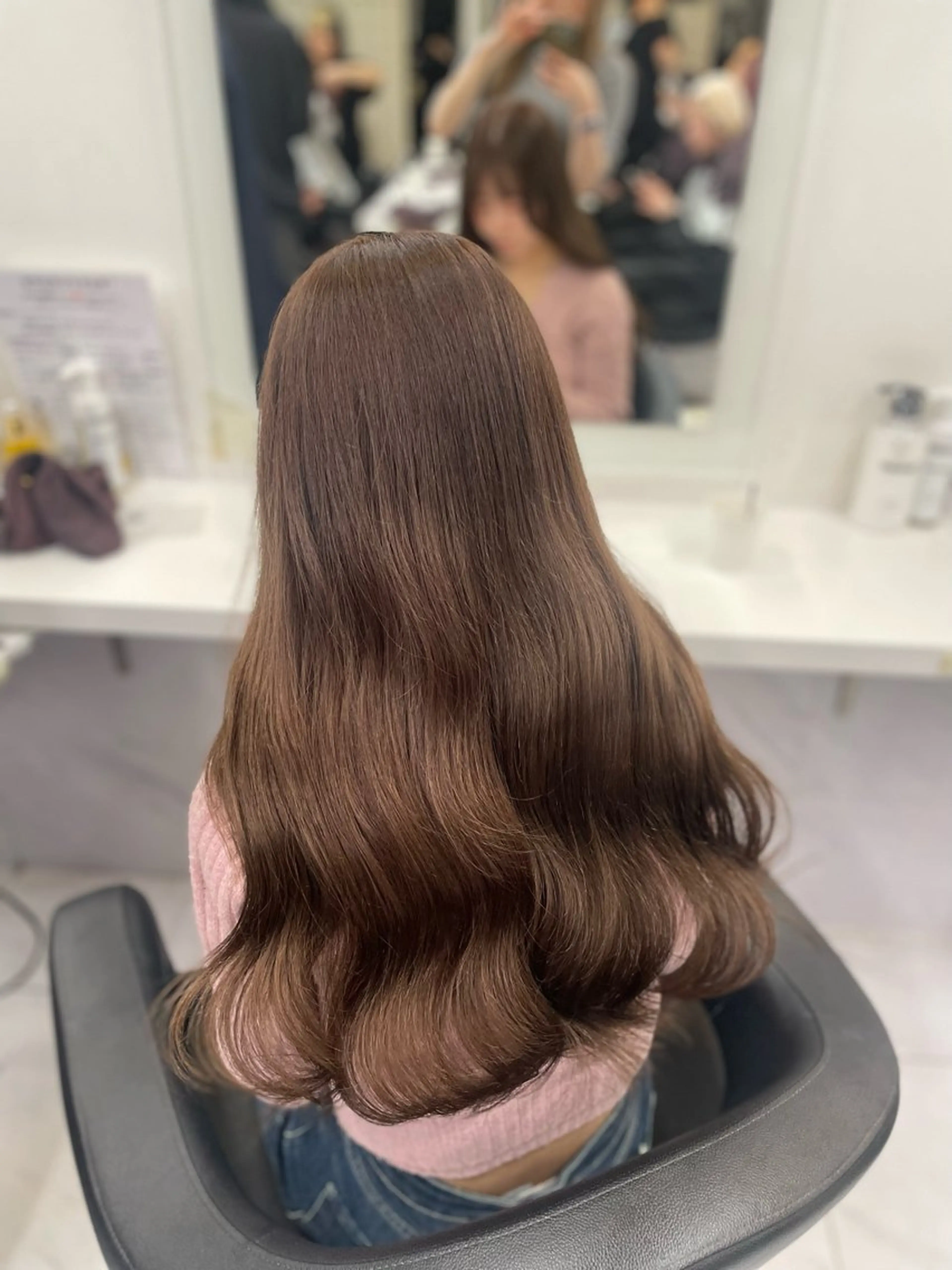 ロング カラー 🎀暖色/ラベンダー /paru🤍のヘアスタイル