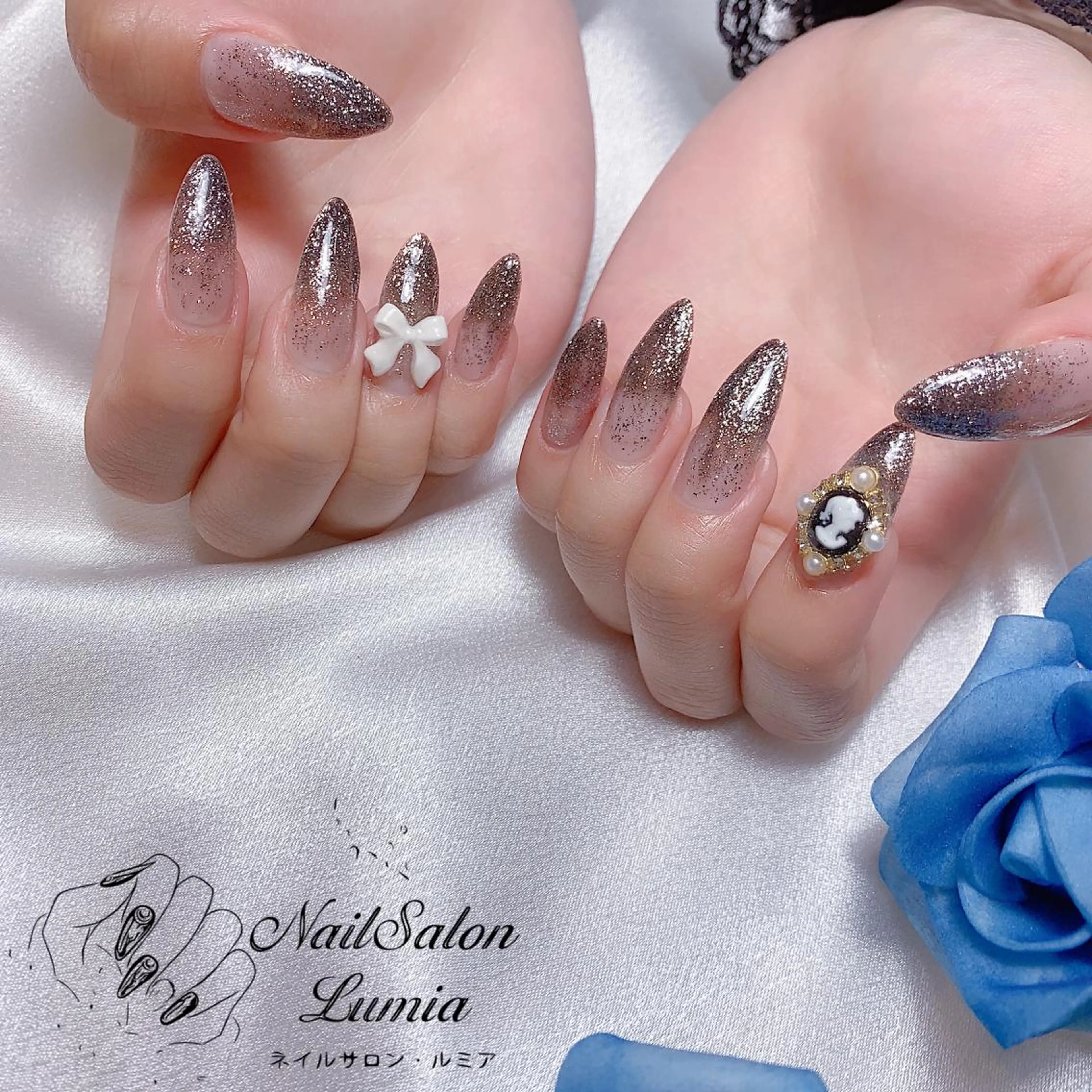 ネイル ハンドネイル ネイルサロン ルミア Lumia 店長のネイルデザイン