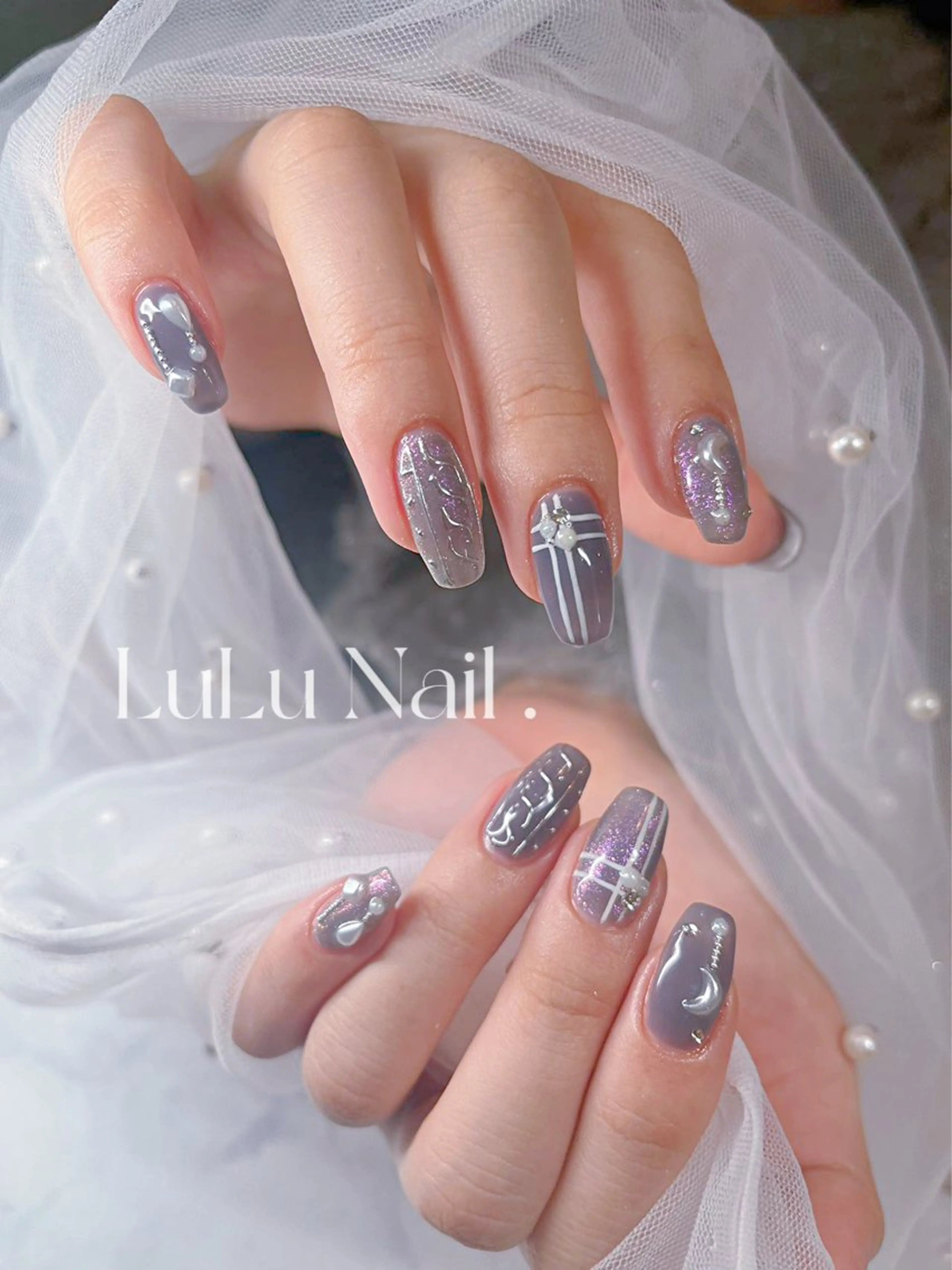 ネイル ハンドネイル LULU Nail  Salon 新宿所属・LU LU NailSalonのネイルデザイン