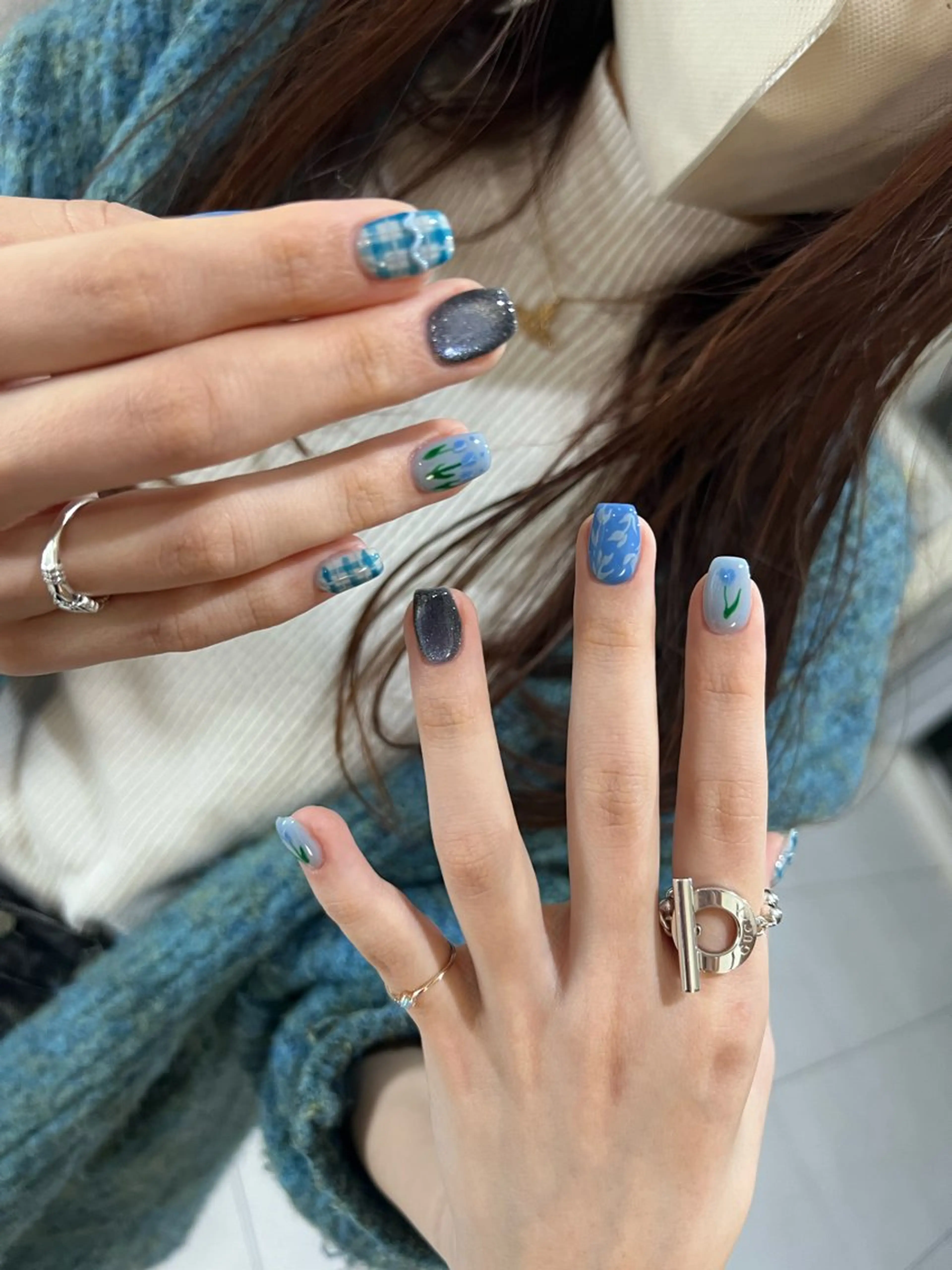 ネイル 持ち込み ニュアンスネイル ハンドネイル ハンドケア Charme. NOBUKOのネイルデザイン