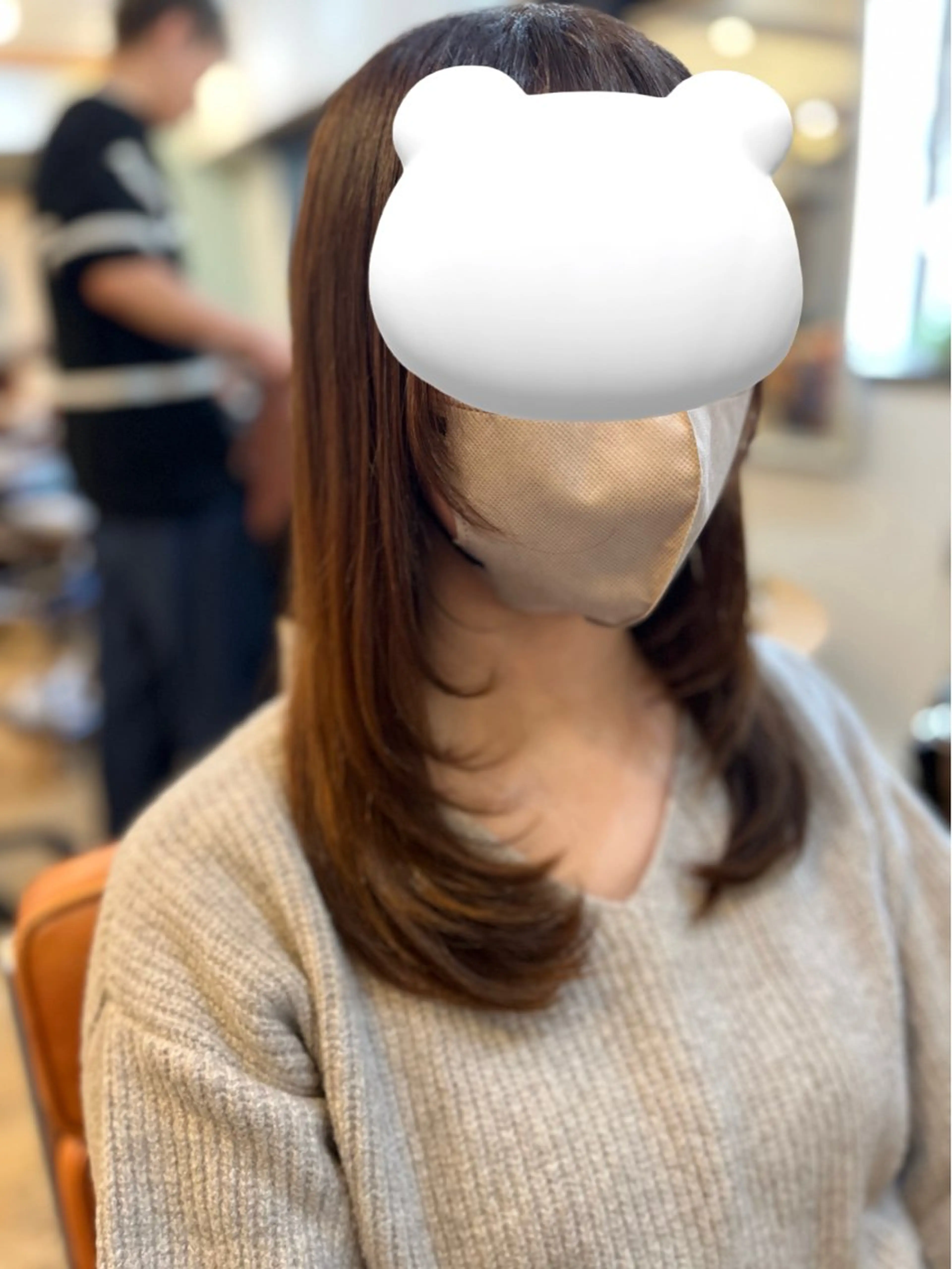 ミディアム 顔まわりレイヤー レイヤーカット ✨髪質改善✨ 後藤 大輝✂️のヘアスタイル