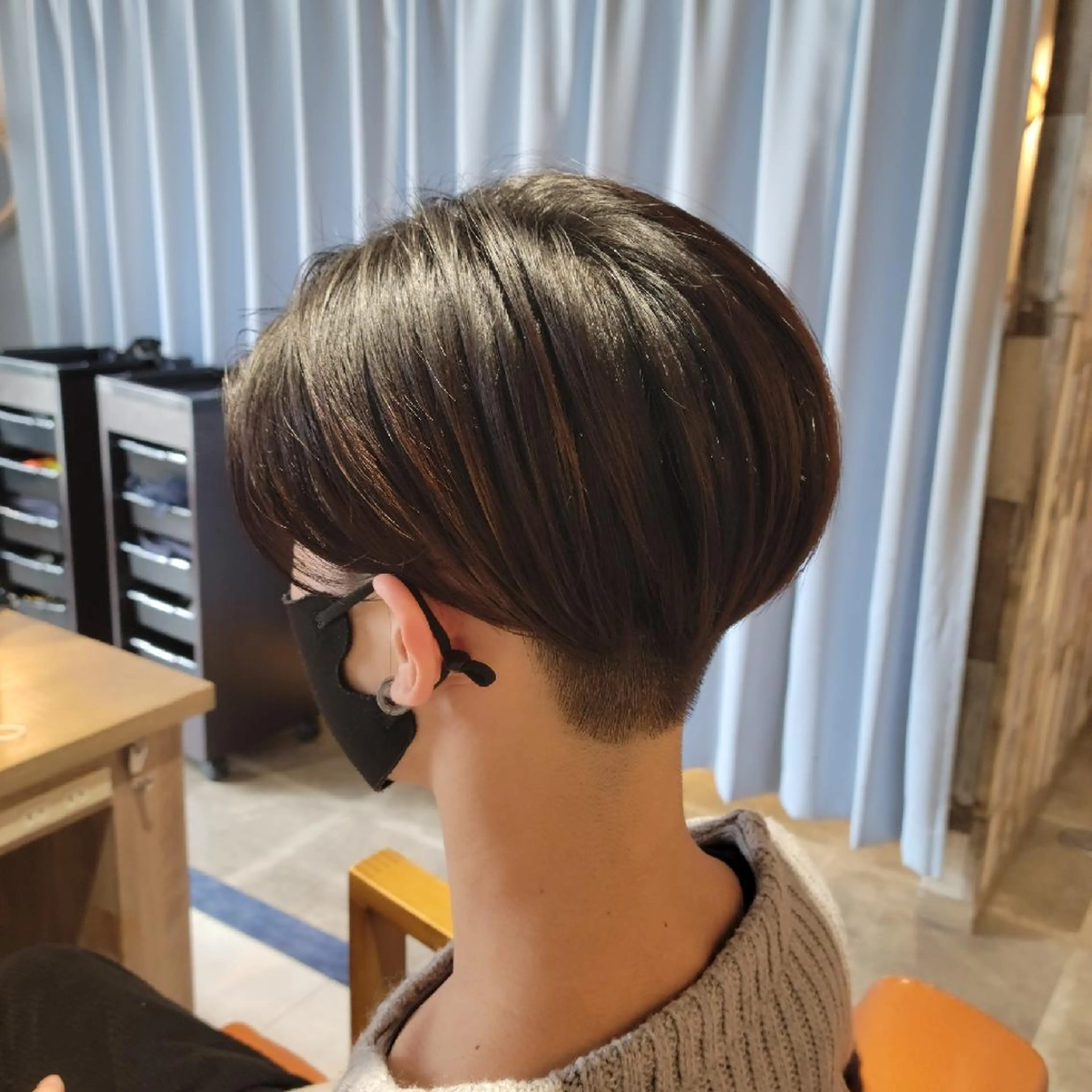 メンズ マンバンヘア ツーブロック alushe 岡 陽子のヘアスタイル