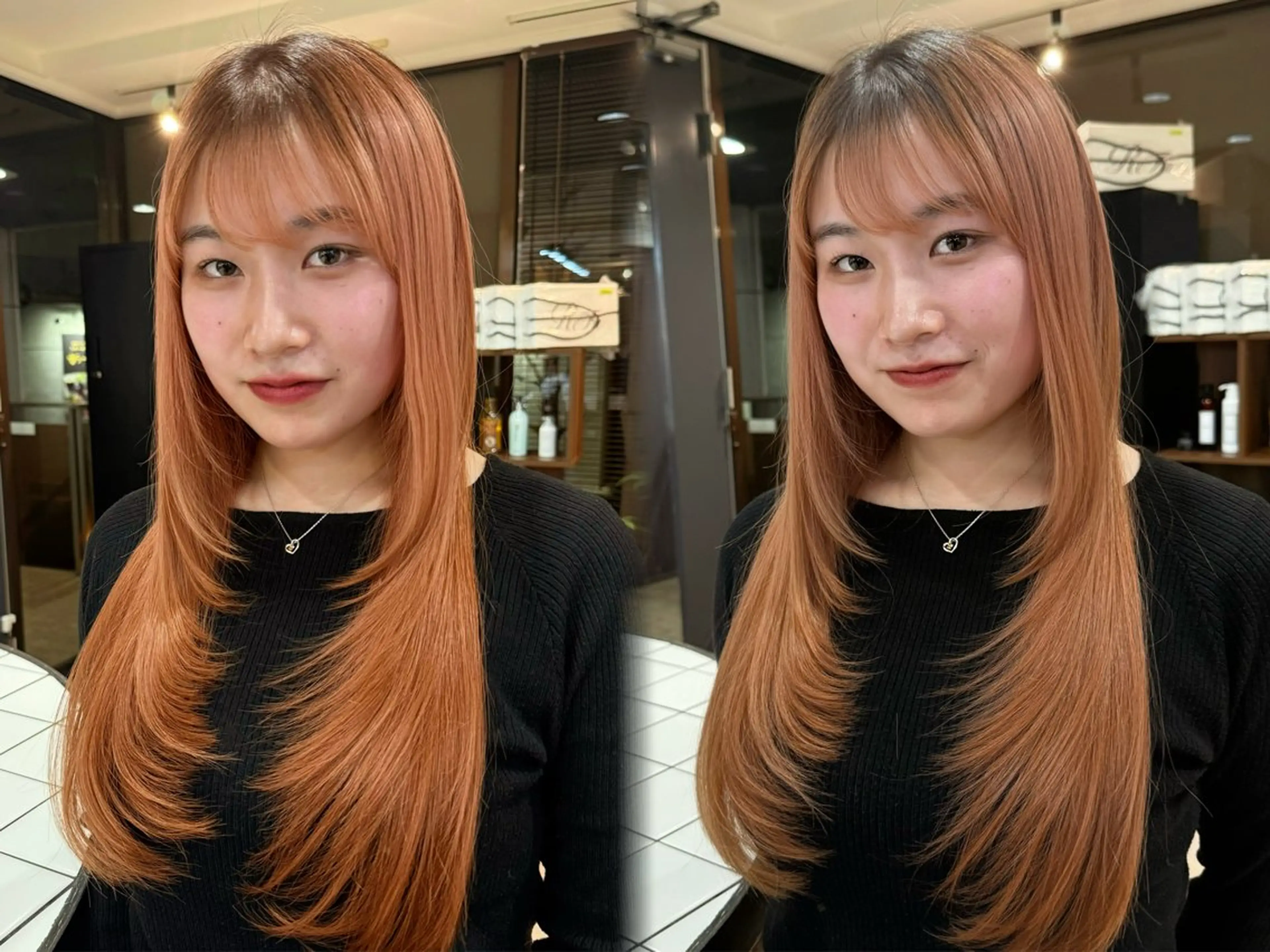 ロング レイヤーカット 宮嶋 蓮のヘアスタイル