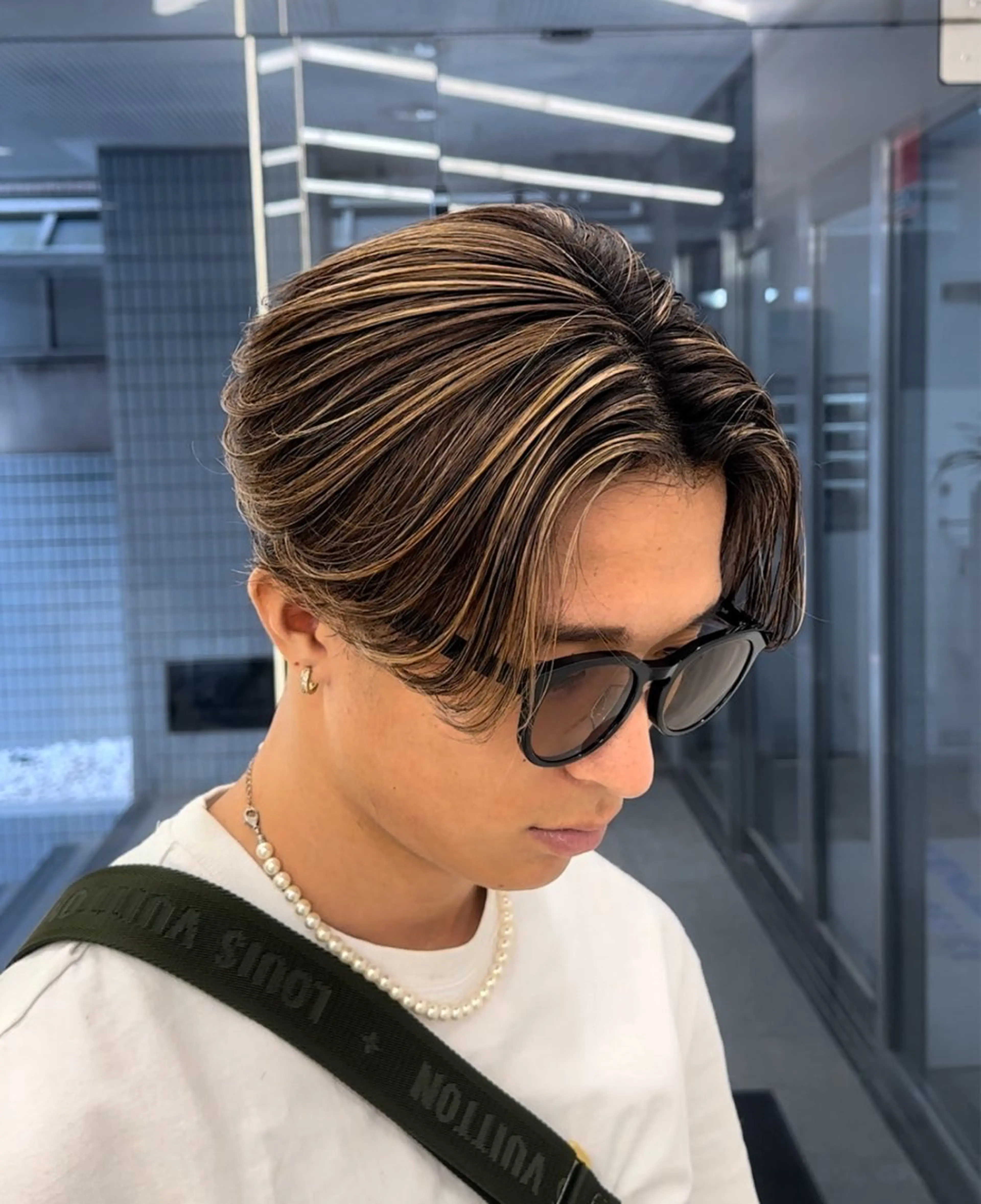 ショート カラー メンズ 森龍馬 メンズ専門美容師のヘアスタイル