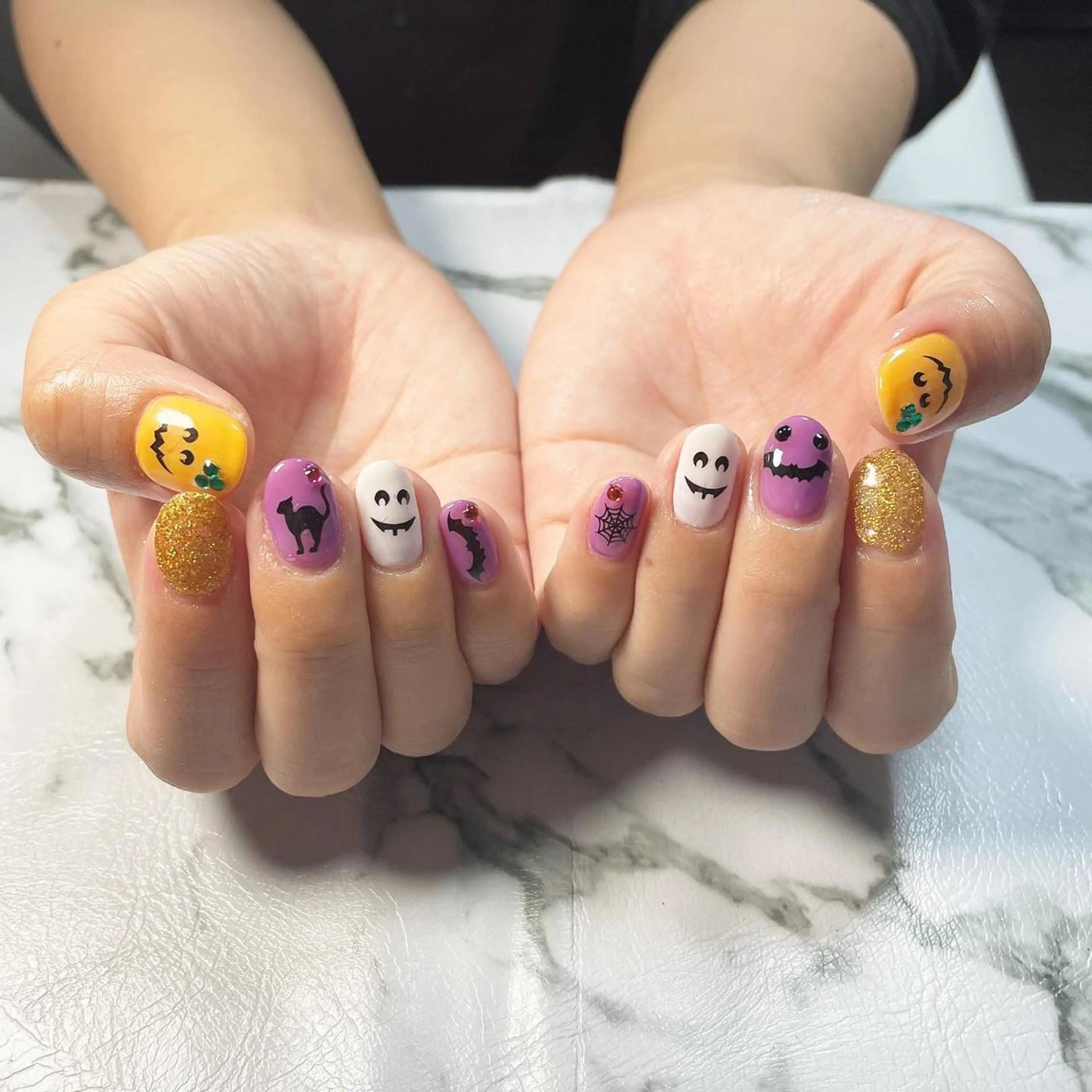 ネイル ハロウィン momoka_nails所属・Momo nailsalonのネイルデザイン