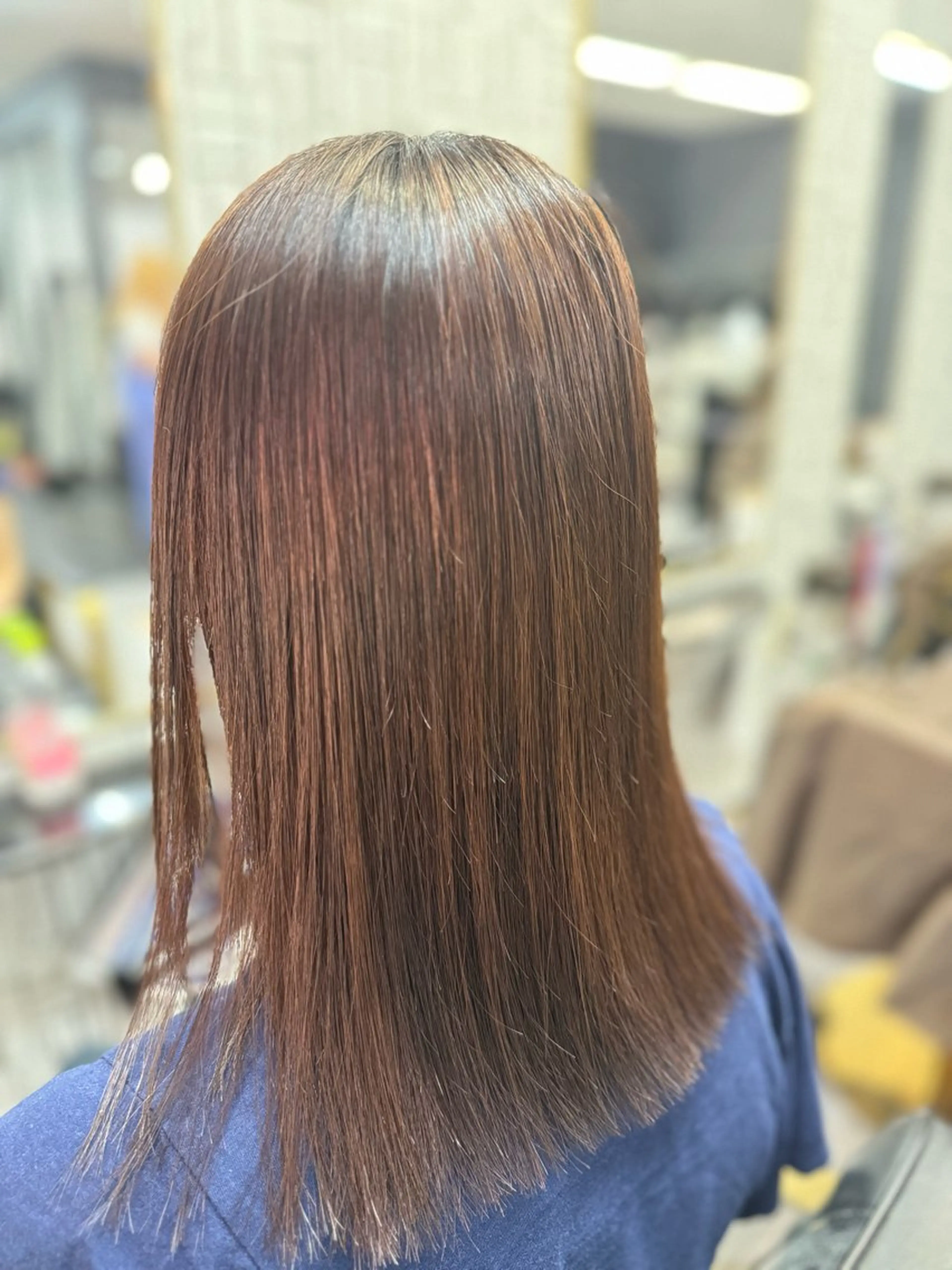 ロング ロング 縮毛矯正 カット 縮毛矯正 トリートメント 篠原 侑作のヘアスタイル