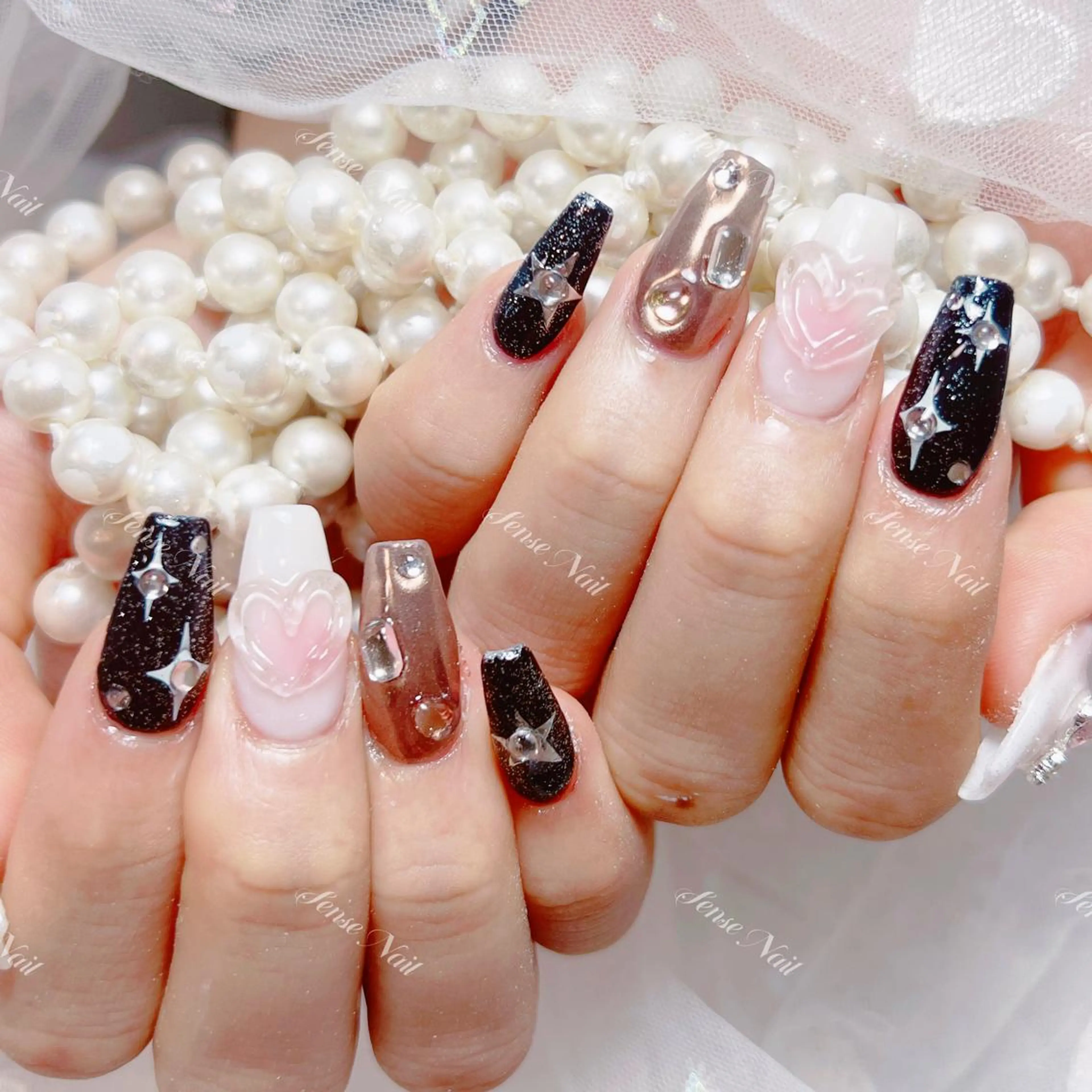 ネイル ハンドネイル ハンドケア 🎀Sense Nail渋谷店🎀のネイルデザイン