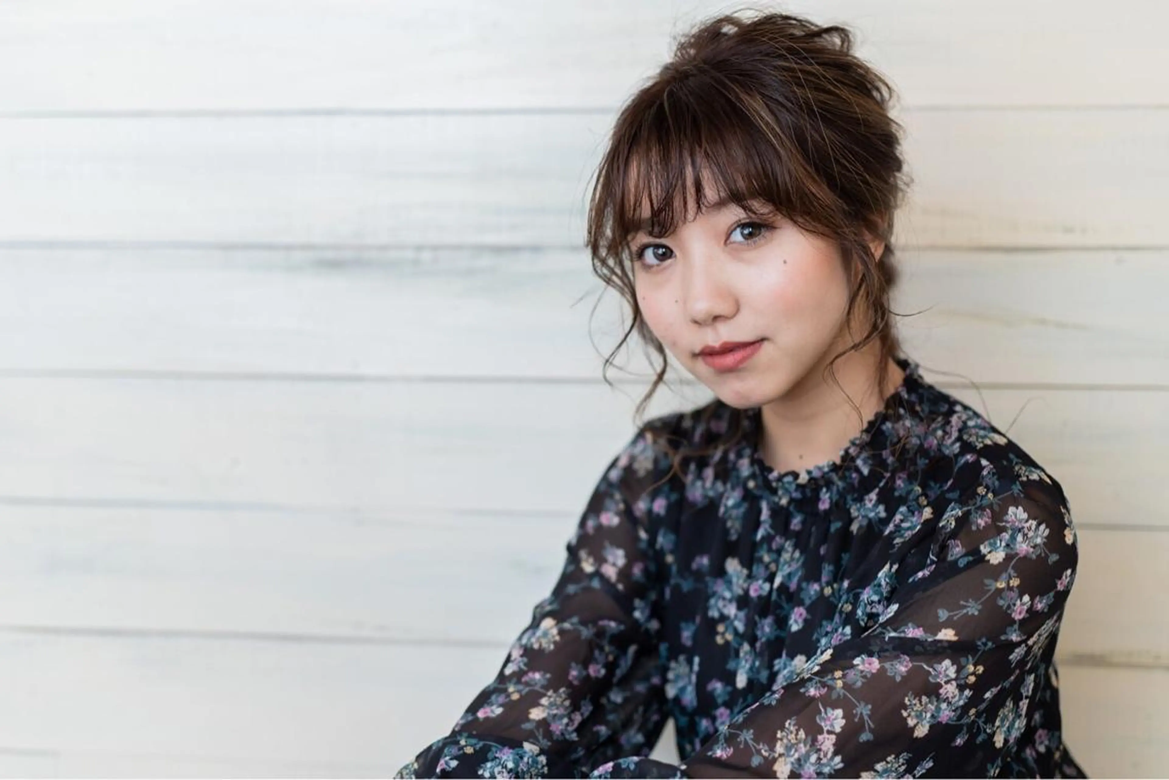 ミディアム カラー 出村谷 雄太のヘアスタイル