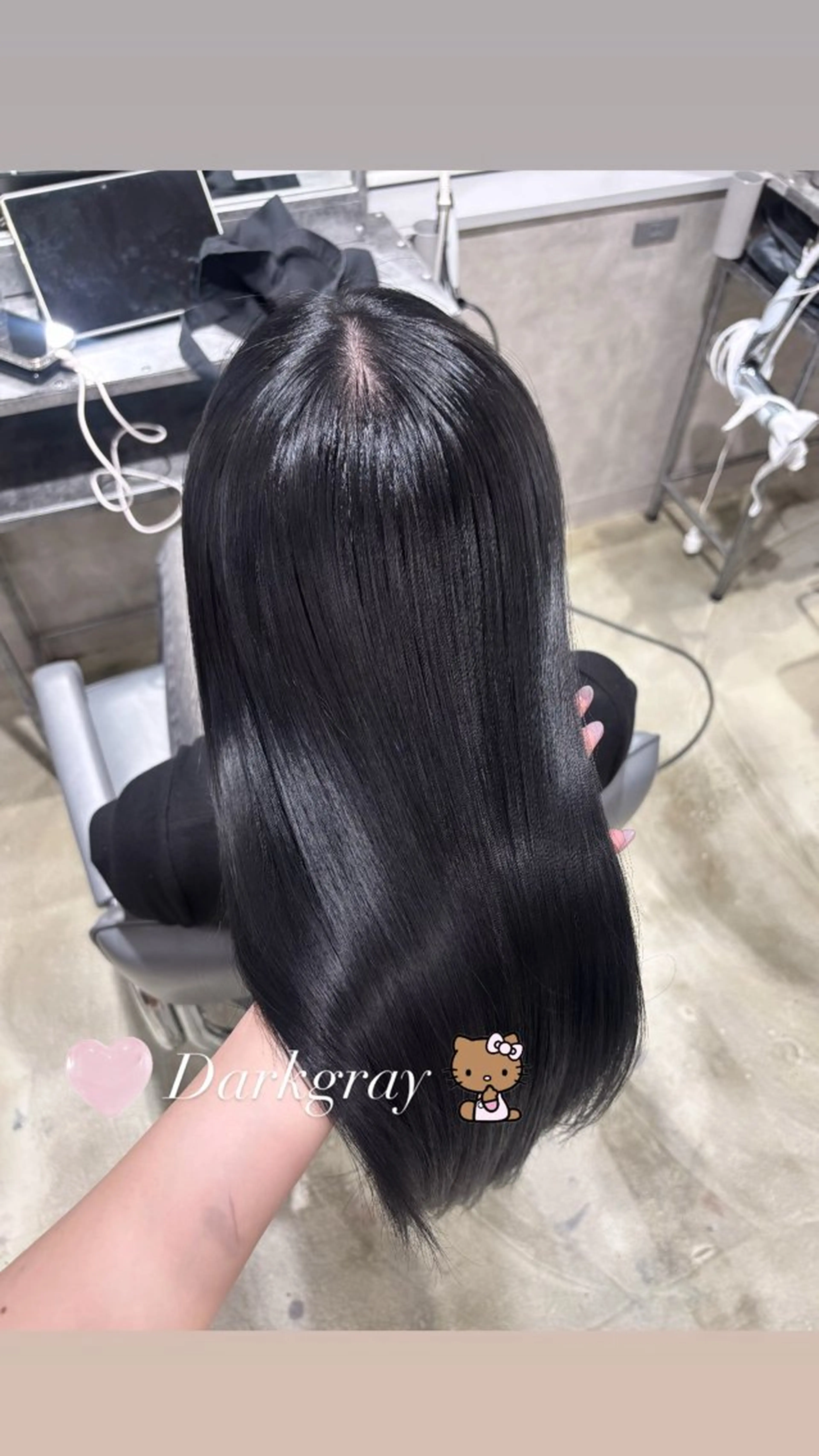 カラー Euphoria銀座店所属・縮毛矯正/Wカラー 🎀𝐒𝐀𝐊𝐈のヘアスタイル