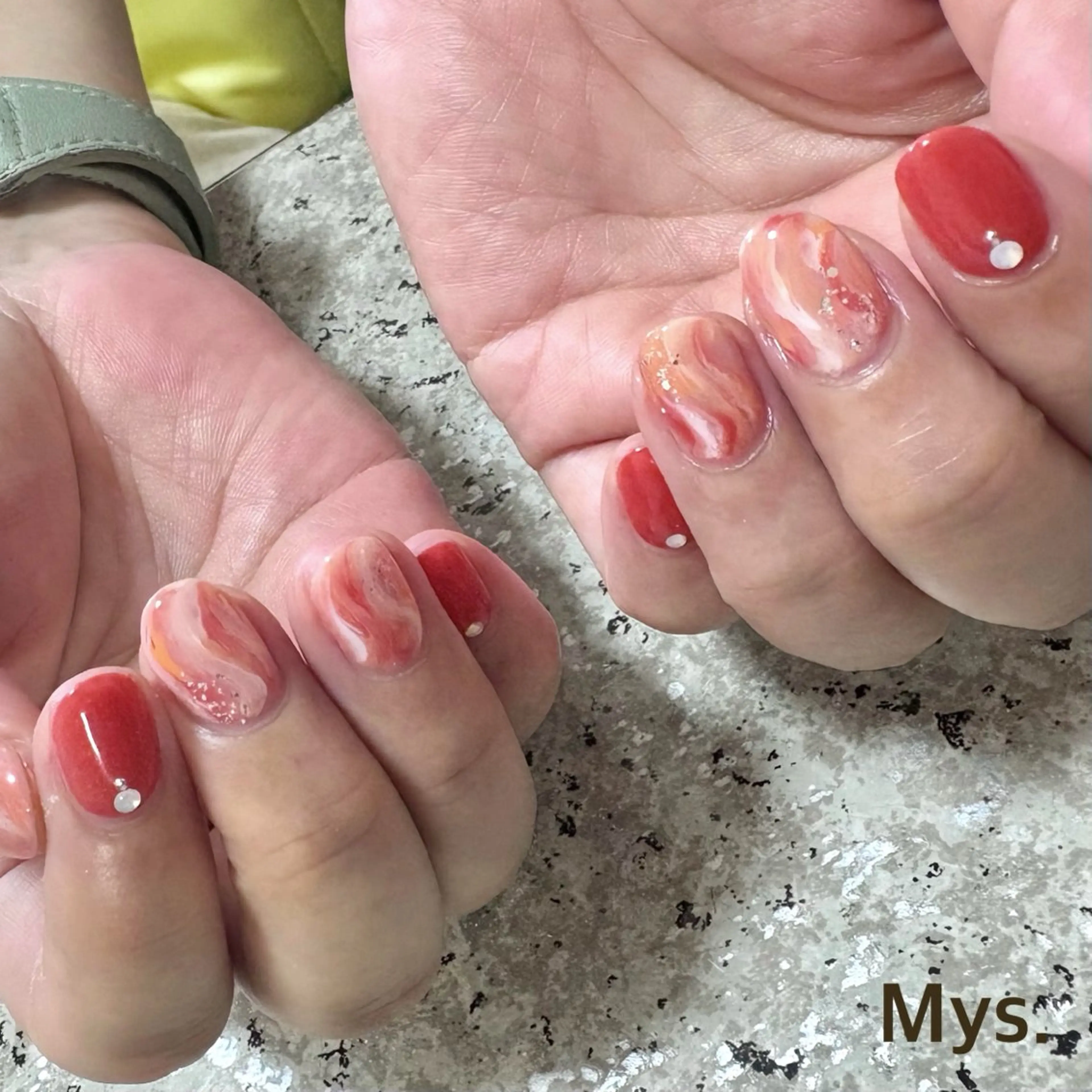 ネイル ハンドネイル Mys. 三上紗紀のネイルデザイン