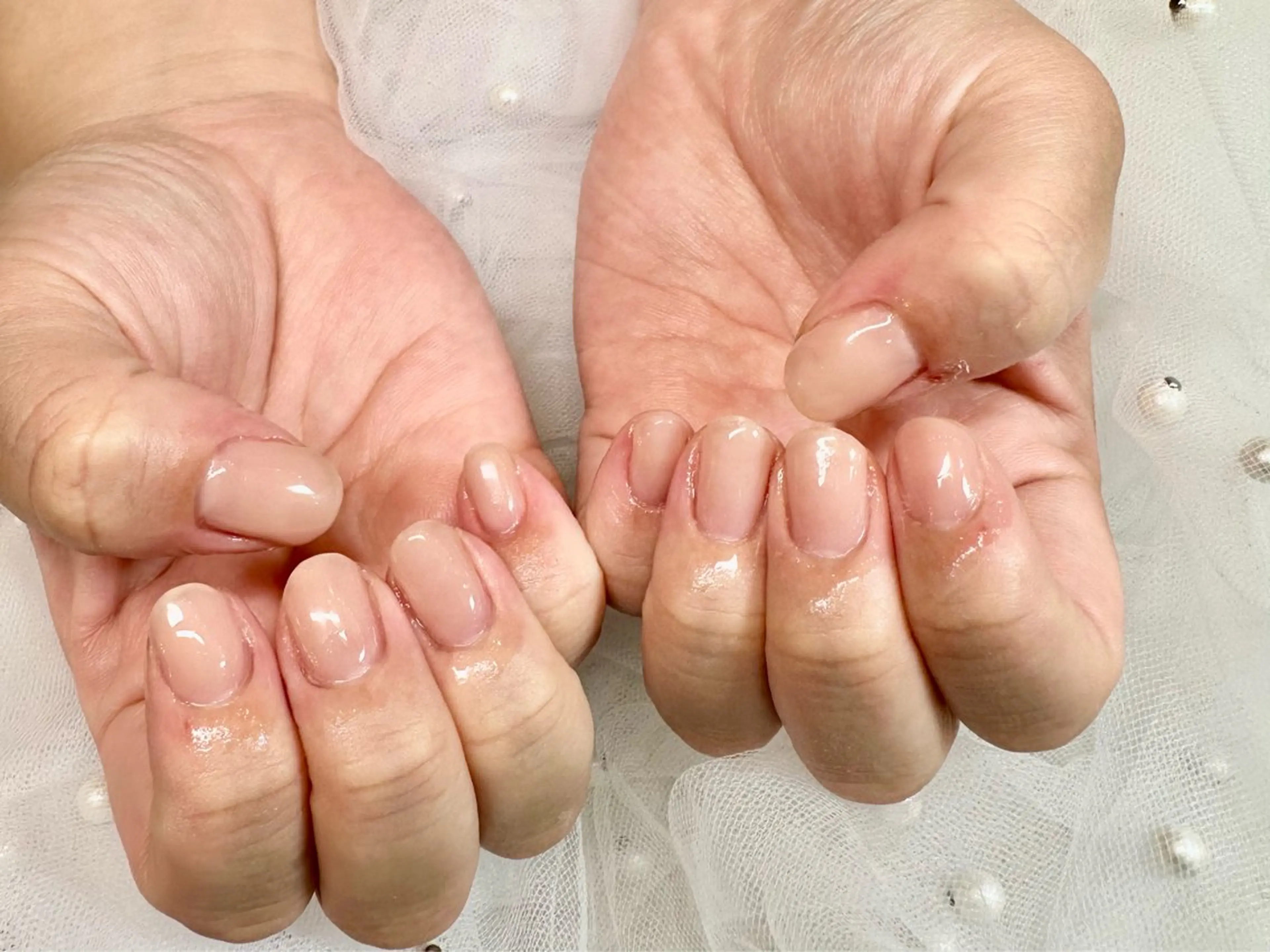 ネイル ワンカラーネイル nails alien Cのネイルデザイン