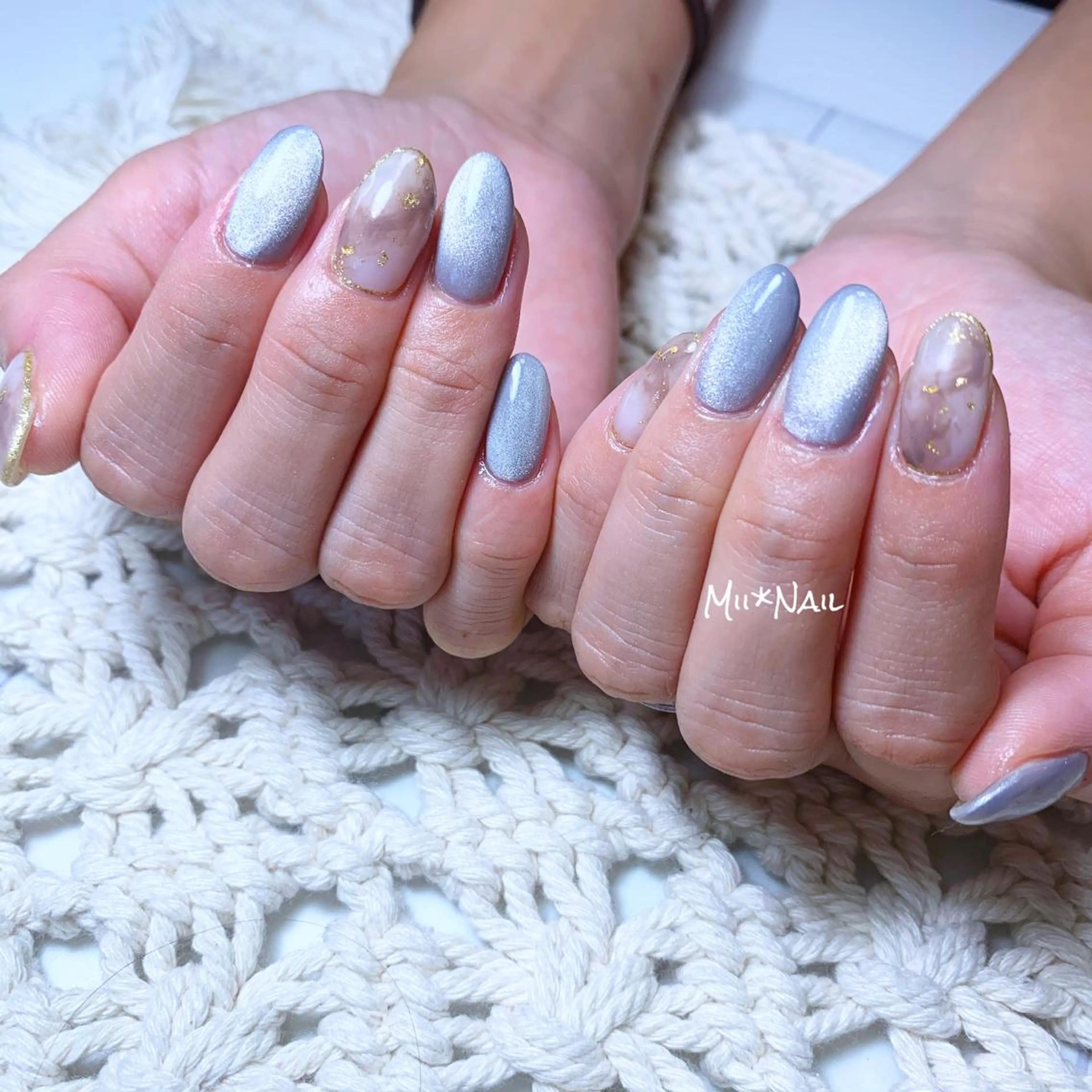 ネイル マグネットネイル MII*NAIL／ 美フォルムsalonのネイルデザイン