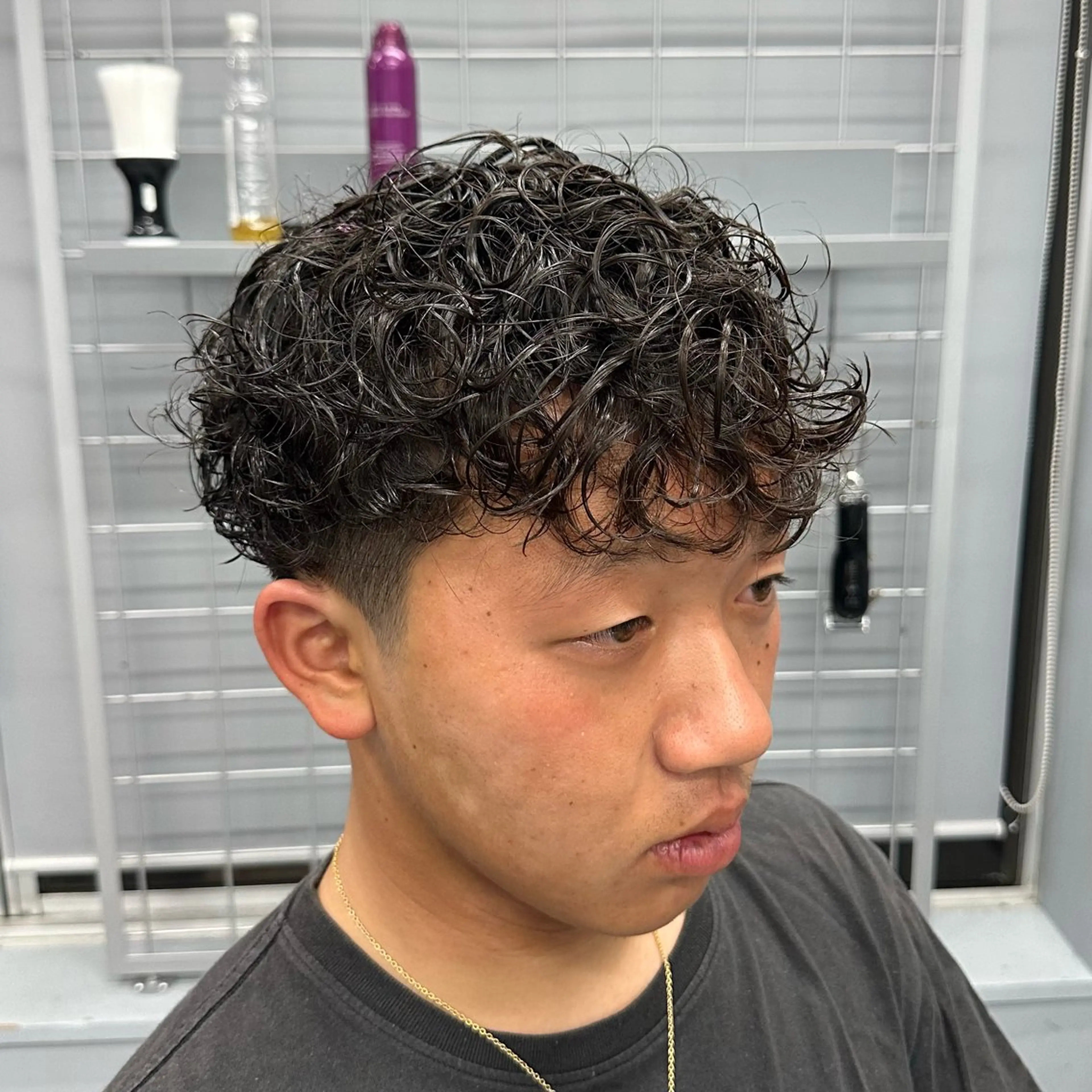 パーマ ツイストスパイラルパーマ ニュアンスパーマ スパイラルパーマ カット パーマ I-CON  #blue MEN'S所属・池袋/カラー/パーマ NATSUのヘアスタイル