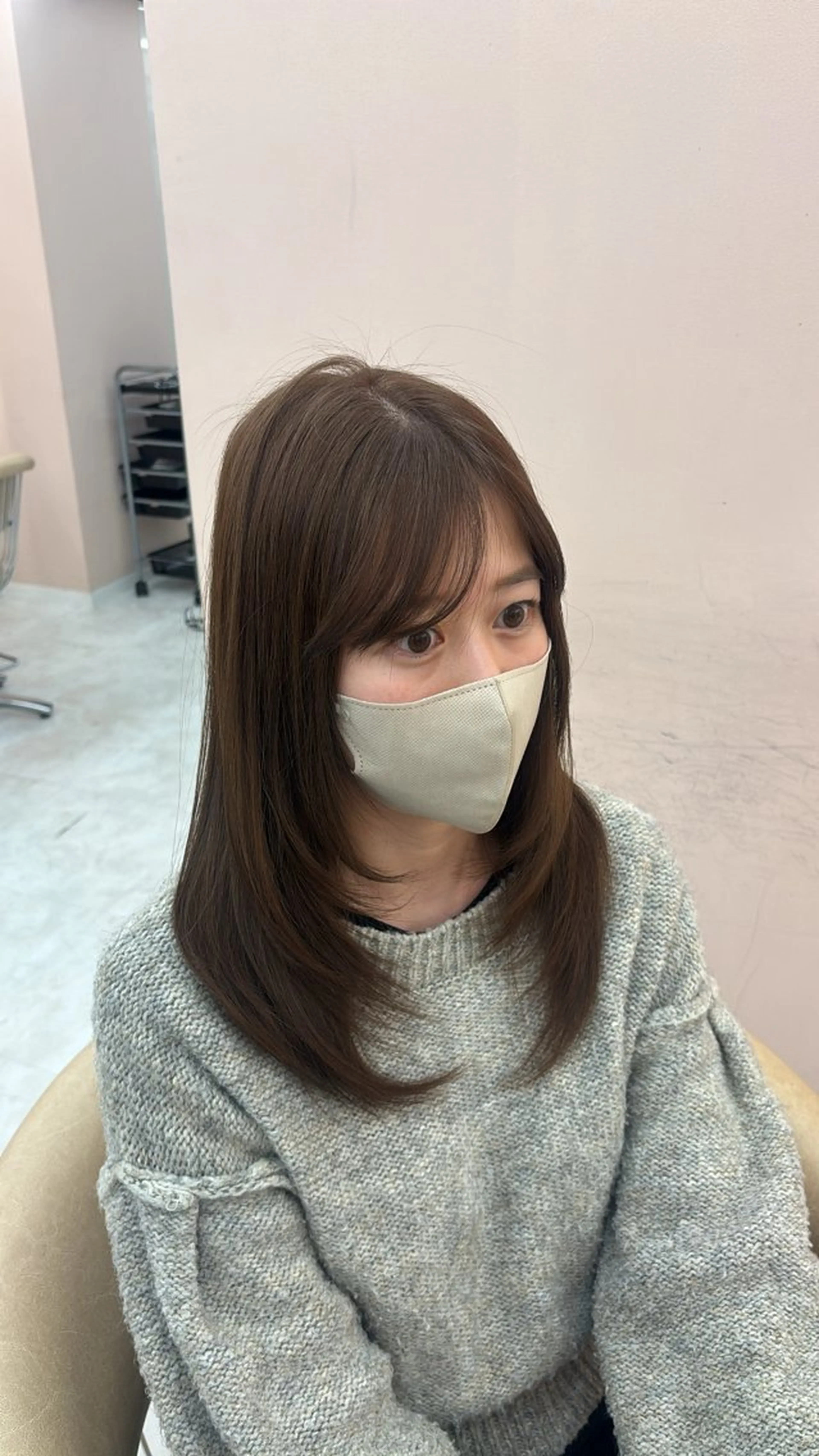 カラー ヘアカラー YOLO 渋谷 nanamiのヘアスタイル