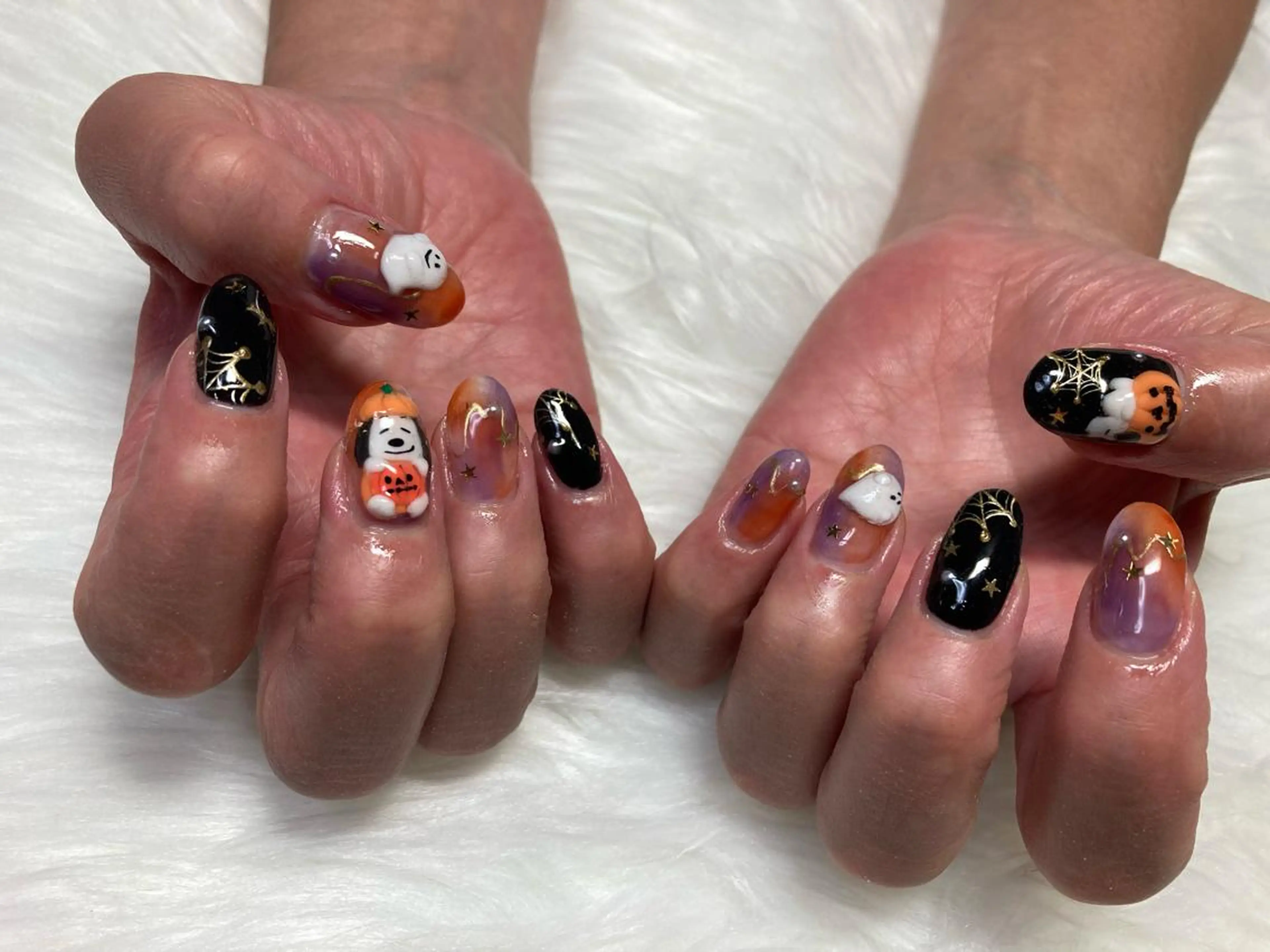 ミディアム ネイル nail yukkoのネイルデザイン