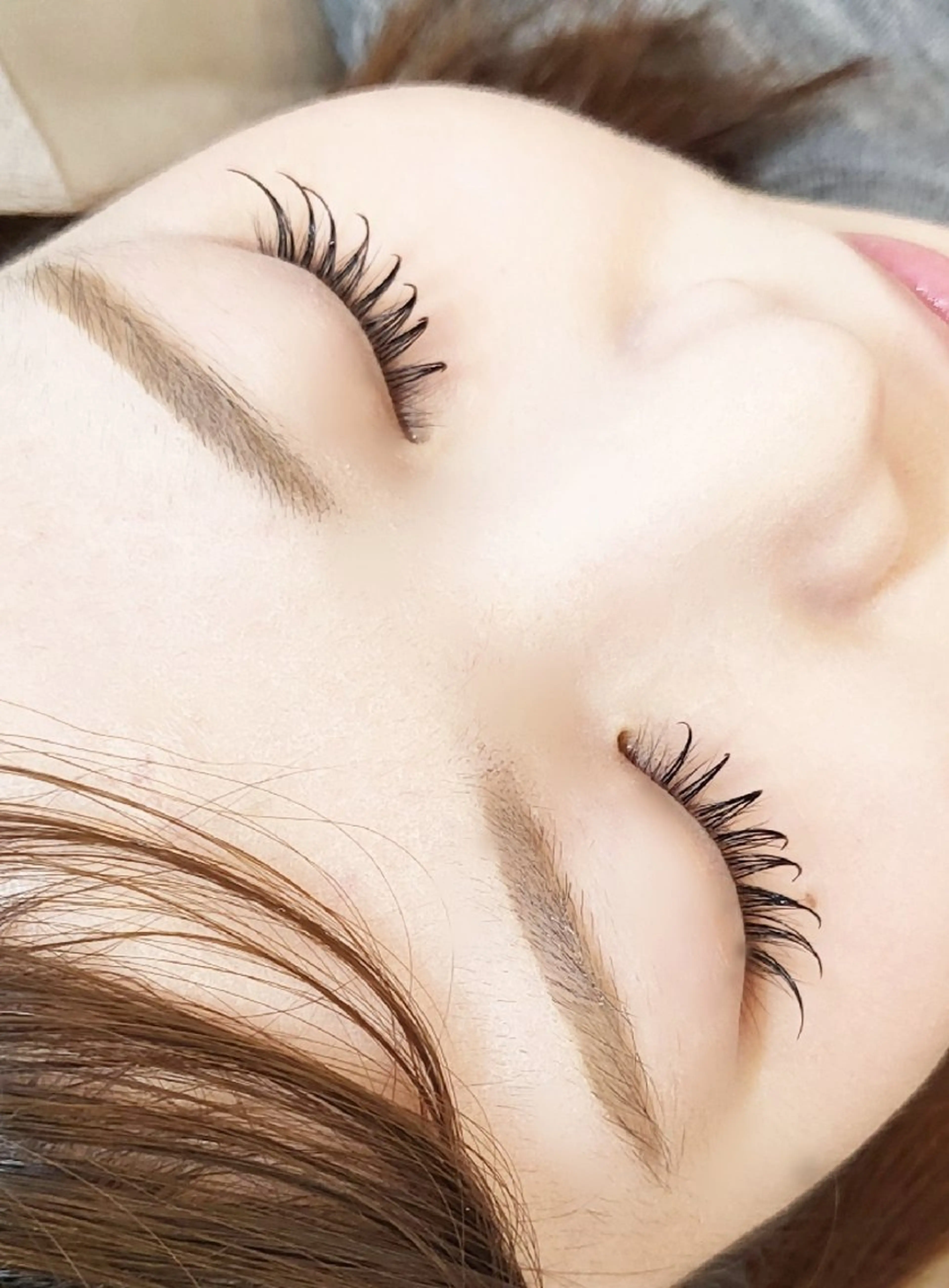 マツエク・マツパ バインドロック 束感まつ毛 マツエク eyelash R𓇼eri🐈️のマツエク・マツパデザイン