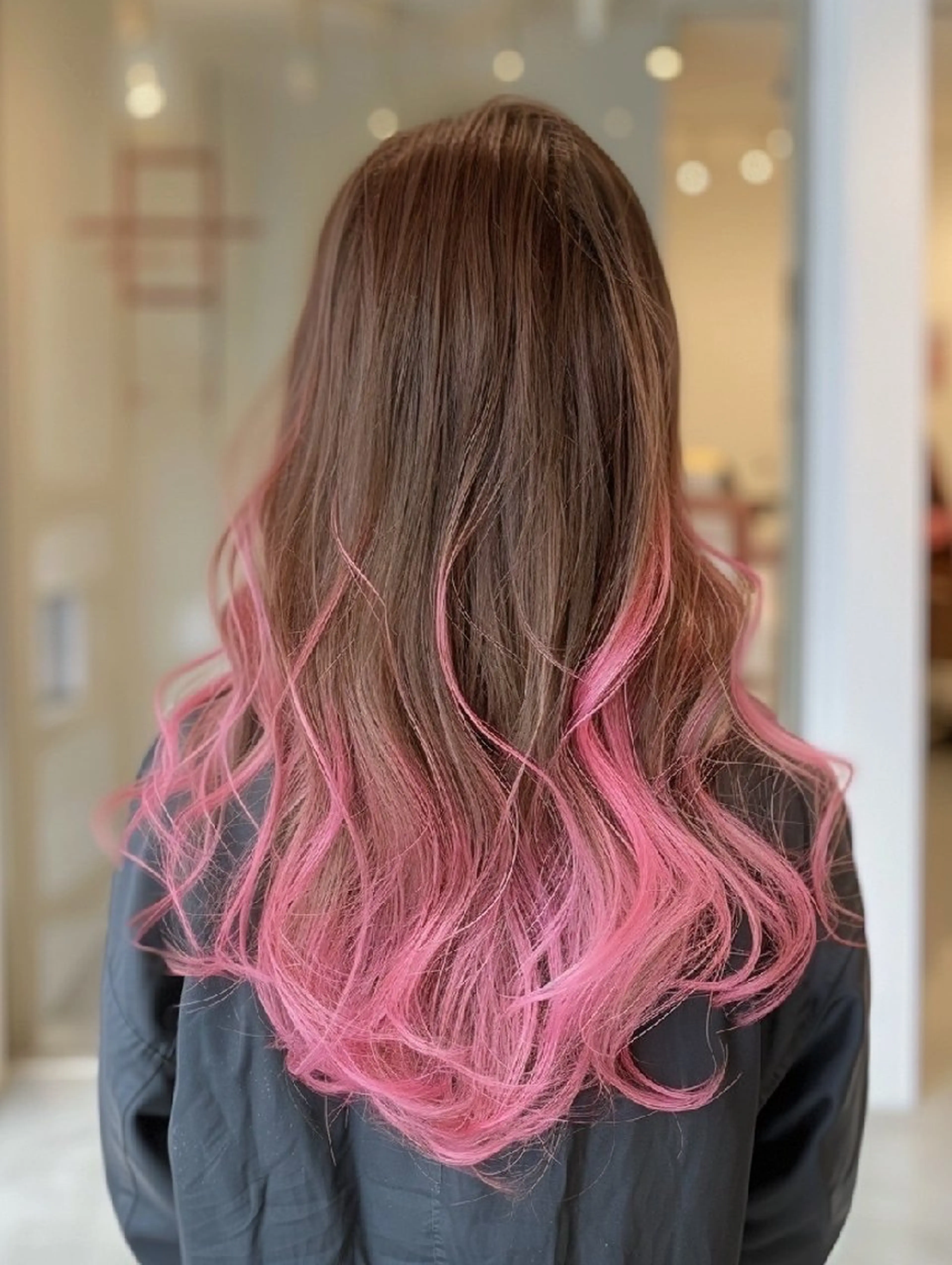 カラー 束感まつぱ🥑🤍 NATUKI🤍のマツエク・マツパデザイン